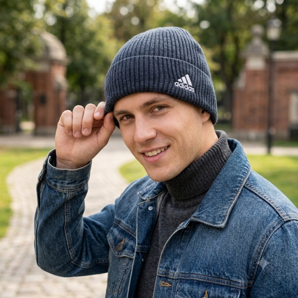 шапка adidas,шапка адидас,мужская шапка adidas,шапка бини adidas,шапка бини