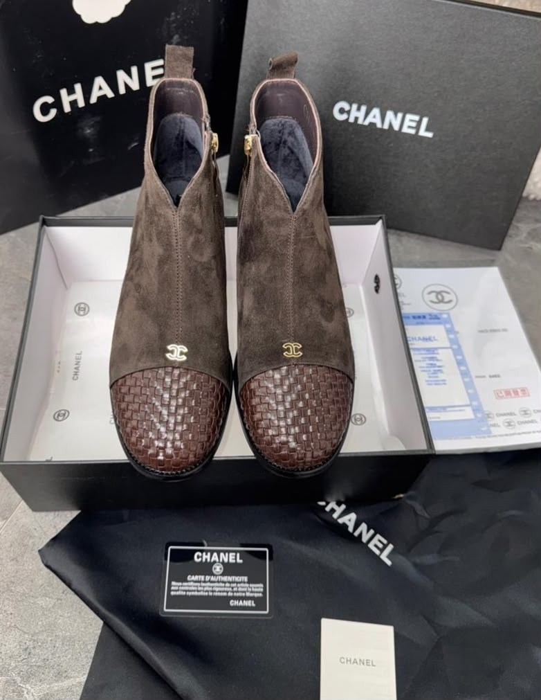 ботильоны chanel,ботинки chanel,сапоги chanel,chanel ботильоны женские,