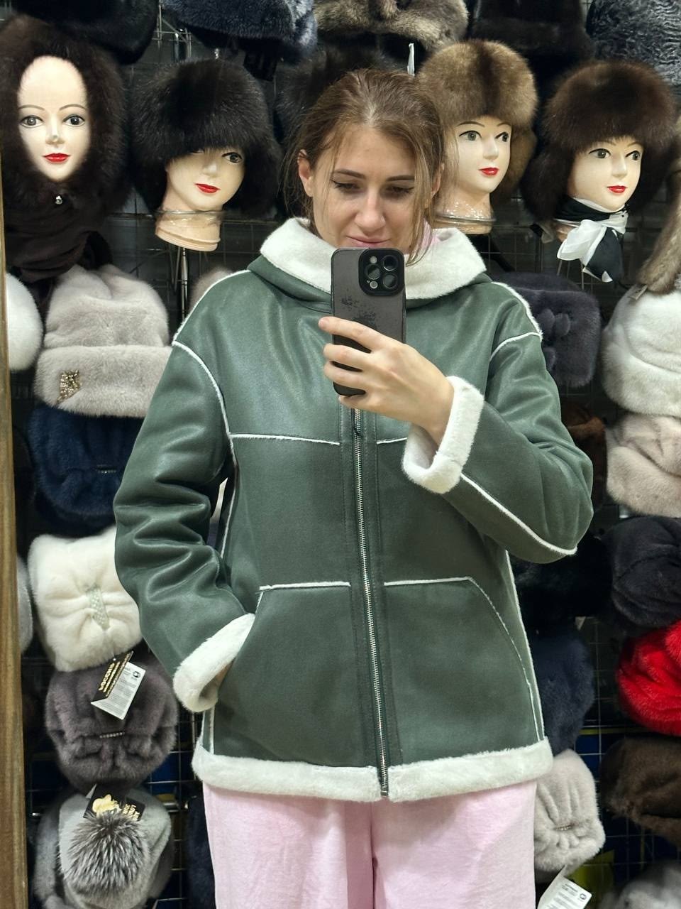 дубленка женская из натуральной овчины с капюшоном,дубленка женская,дубленка женская искусственная с капюшоном,дубленка косуха авиатор пилот эко с капюшоном короткая,дубленка с капюшоном женская