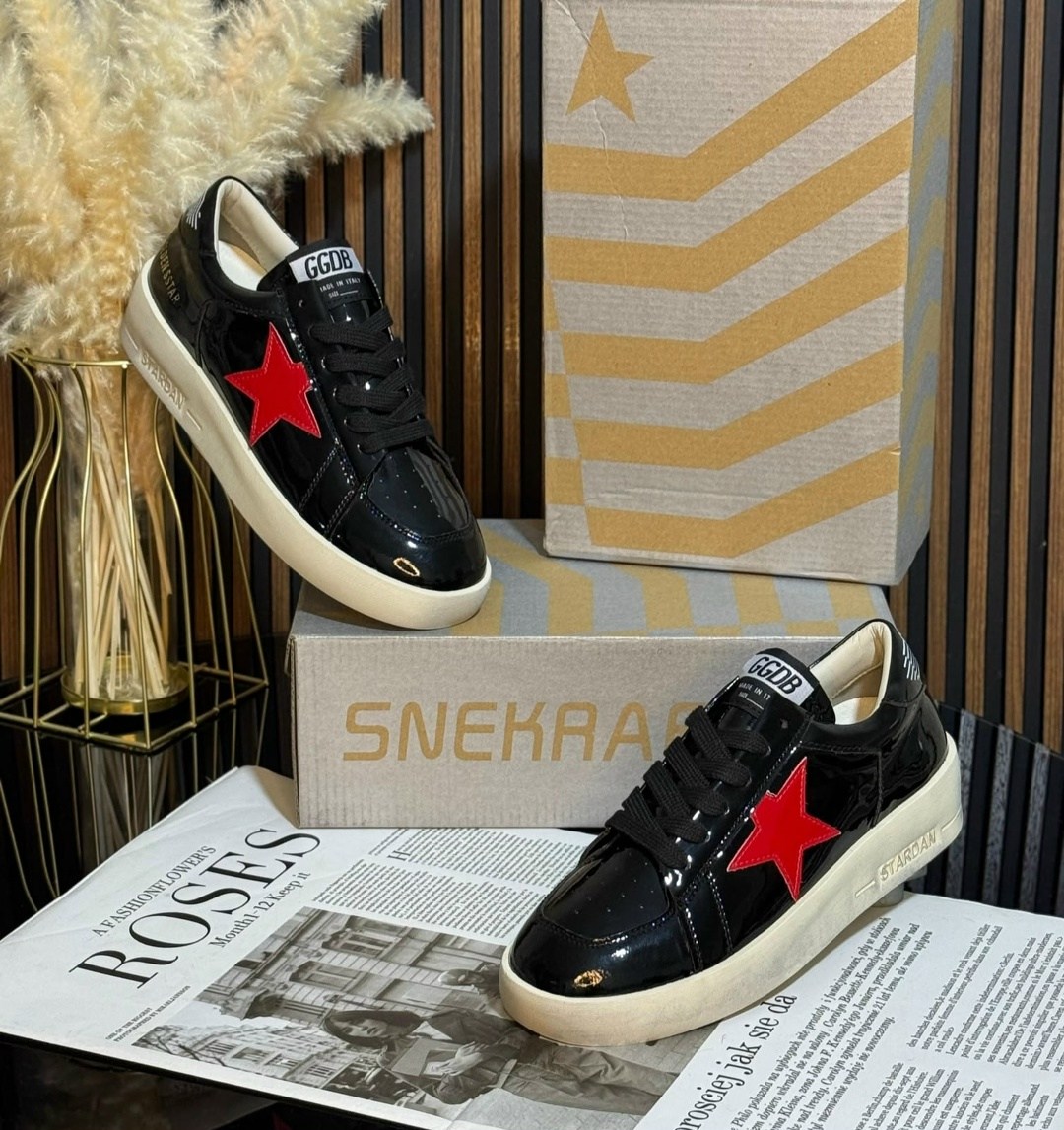 ,кеды golden goose,кроссовки golden goose,спортивная ,кроссовки ball star черного и белого цвета golden goose