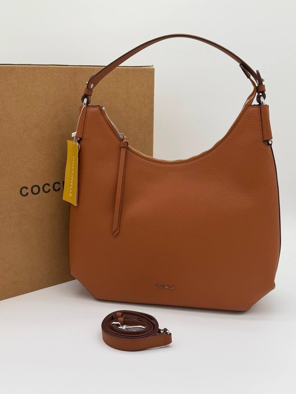 сумка coccinelle,сумка женская coccinelle es5 13 01 01 коричневый,женская сумка,сумки,сумка женская coccinelle