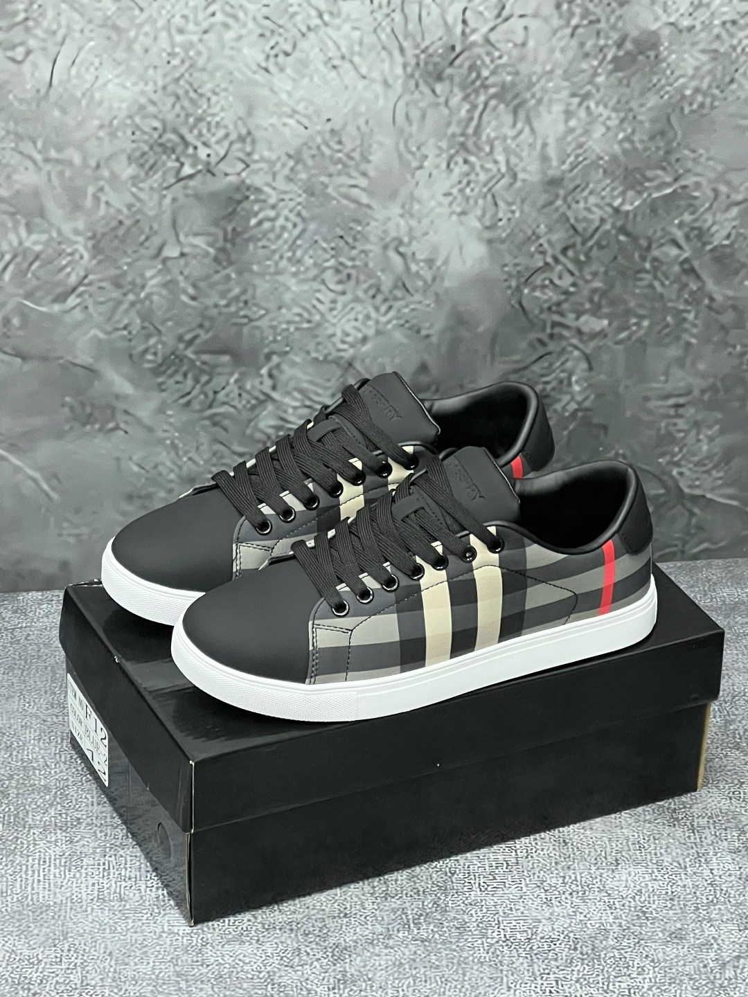 кроссовки burberry,burberry кеды,кеды мужские burberry,брендовые мужские кеды burberry (барберри) премиум,мужские кроссовки burberry check - black