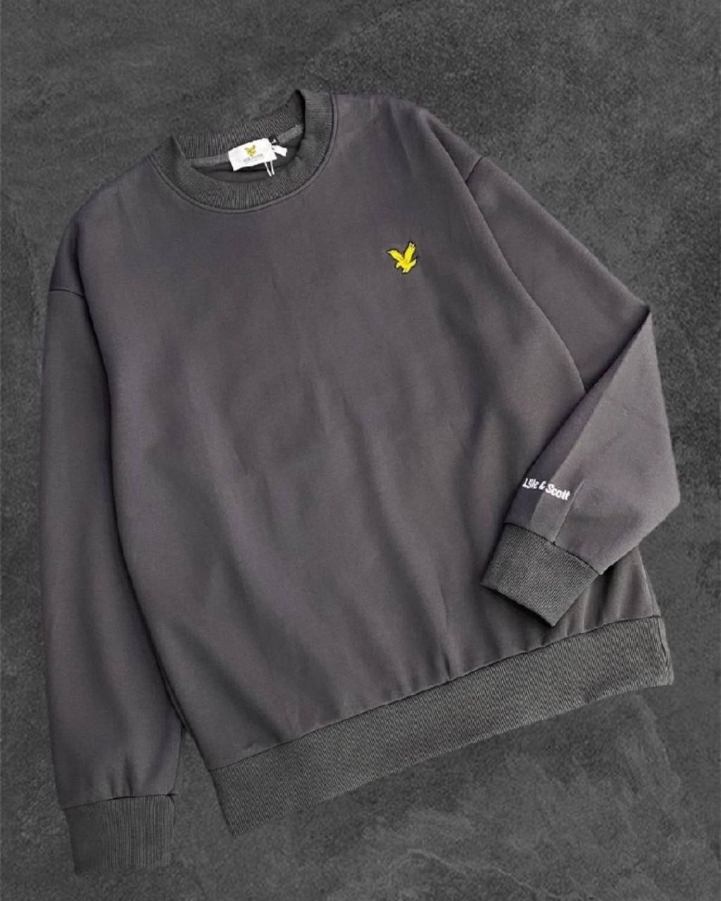 свитшот lyle scott,свитшот мужская,свитшот бежевый,кофта толстовка