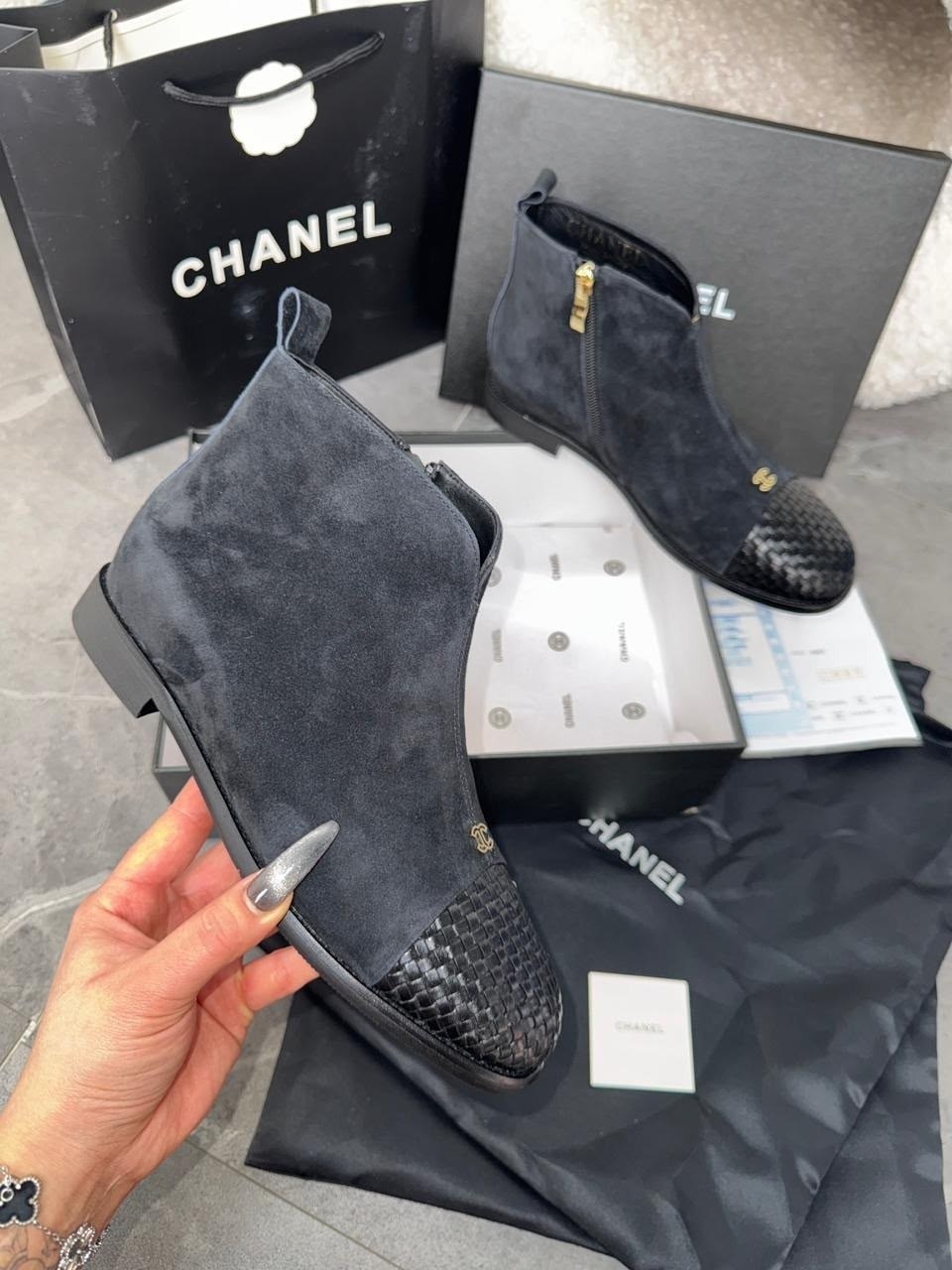 ботильоны chanel,ботинки chanel,сапоги chanel,chanel ботильоны женские,