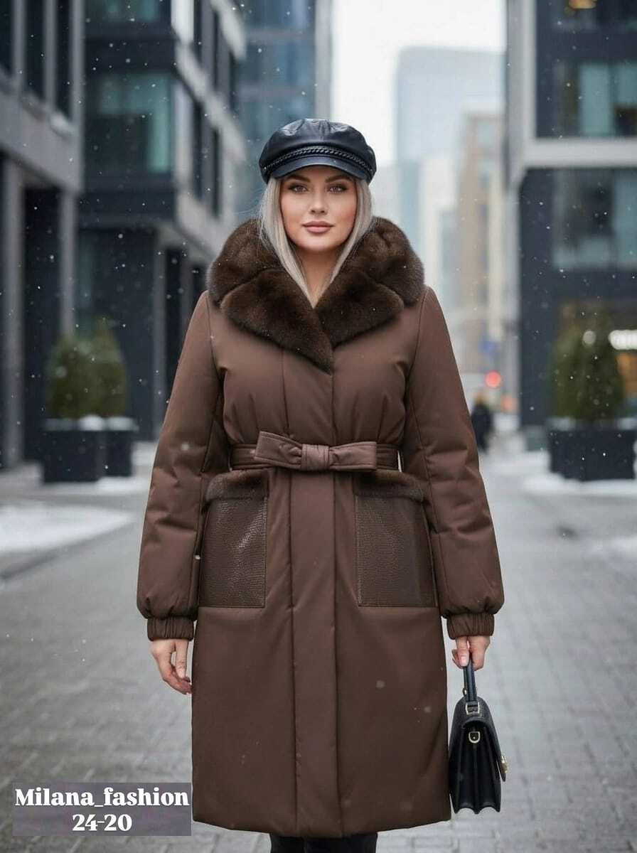 пальто женское зимнее,пальто зимнее женское с норкой большого размера коричневого цвета,пальто женские,пальто женское зимнее с норкой натуральной люкс класса,пальто зимнее женское с норкой люкс класса