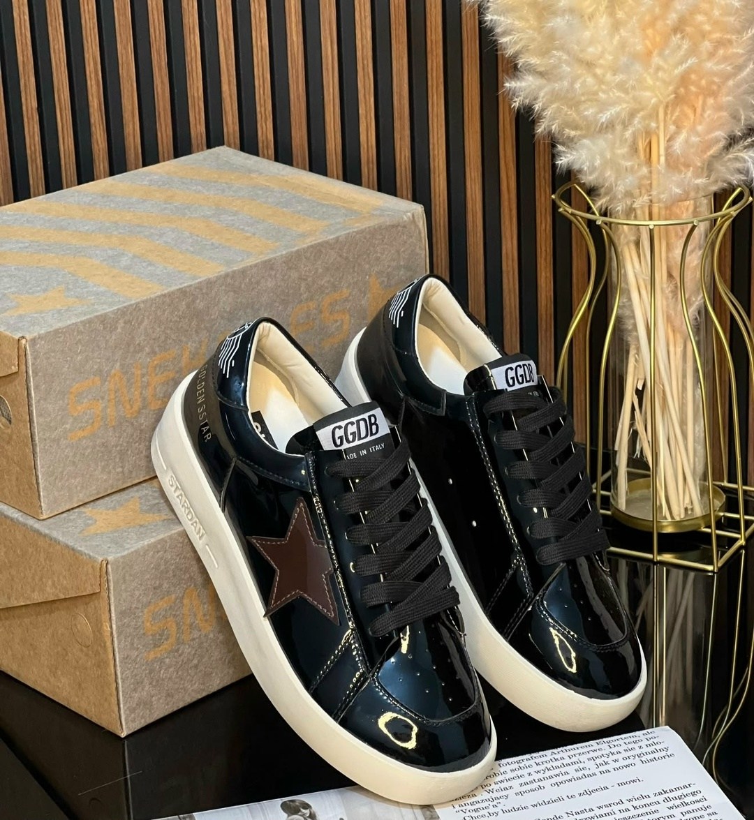,кеды golden goose,кроссовки golden goose,спортивная ,кроссовки ball star черного и белого цвета golden goose
