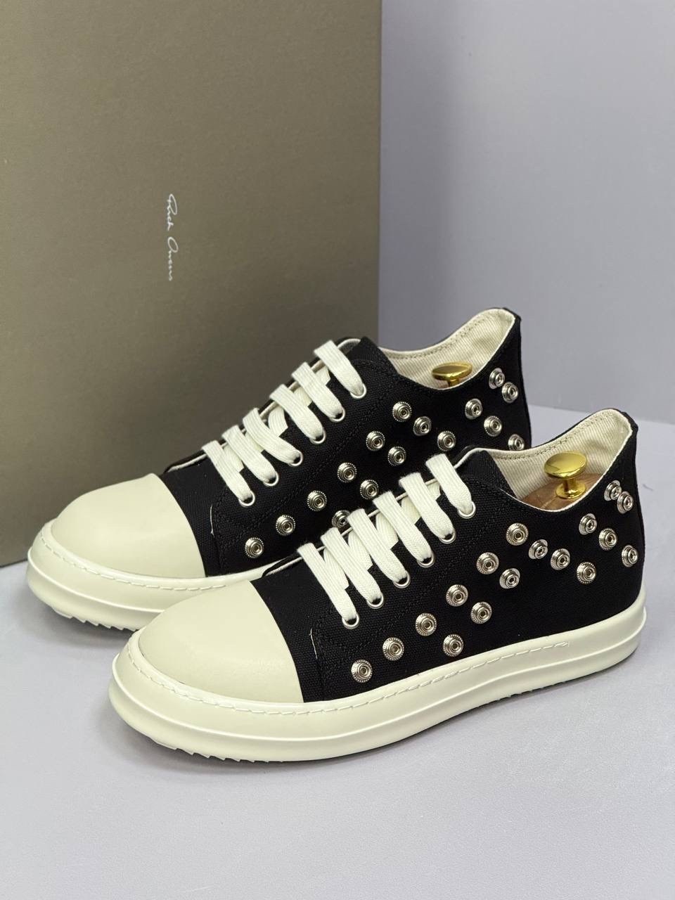 rick owens кеды,rick owens shoes ramones,кроссовки rick owens,,кеды с шипами