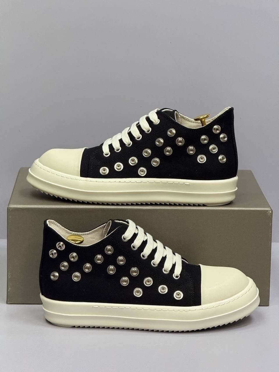 rick owens кеды,rick owens shoes ramones,кроссовки rick owens,,кеды с шипами