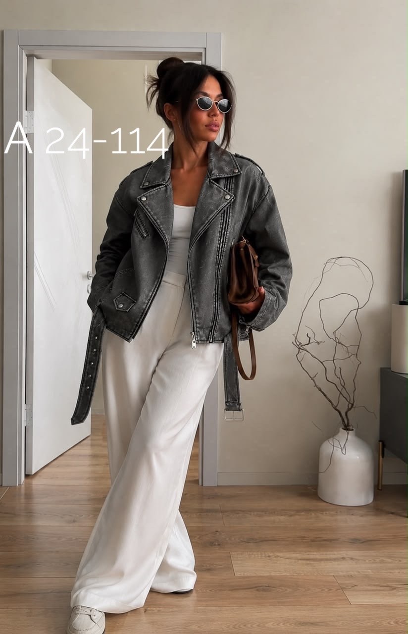 косуха винтажная куртка кожаная oversize серая monyken,куртка косуха,косуха куртка кожаная оверсайз chauzi,косуха,кожаная куртка косуха