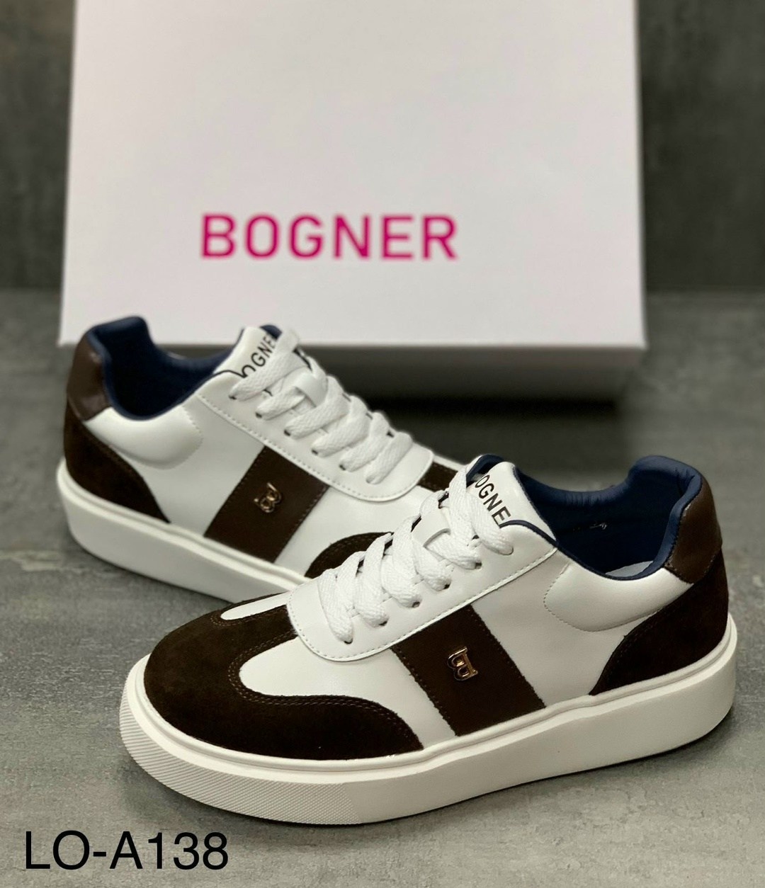 кроссовки bogner,,кожаные кеды bogner,мужские кеды bogner 12420045,bogner кеды