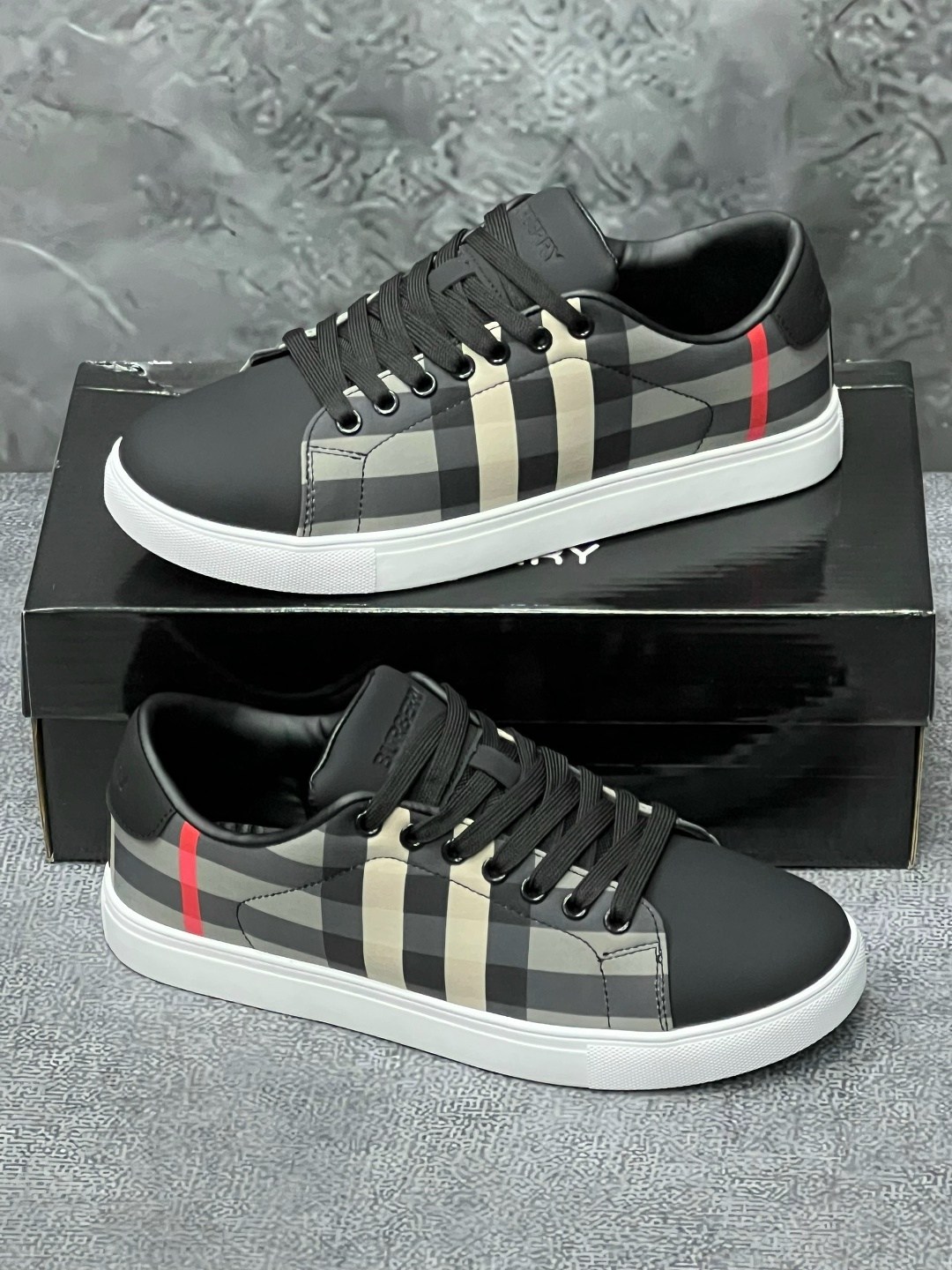 кроссовки burberry,burberry кеды,кеды мужские burberry,брендовые мужские кеды burberry (барберри) премиум,мужские кроссовки burberry check - black