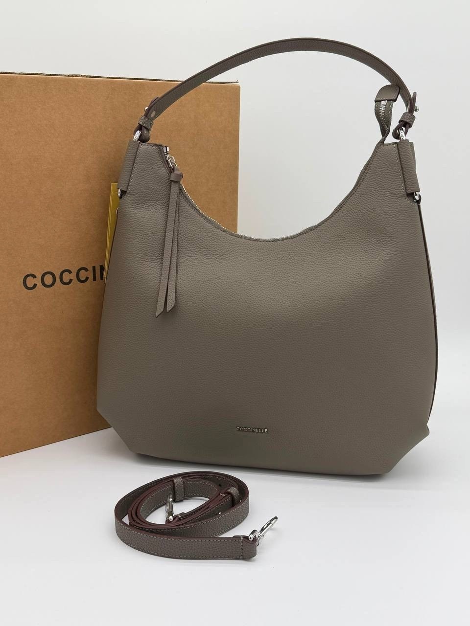 сумка coccinelle,сумка женская coccinelle es5 13 01 01 коричневый,женская сумка,сумки,сумка женская coccinelle
