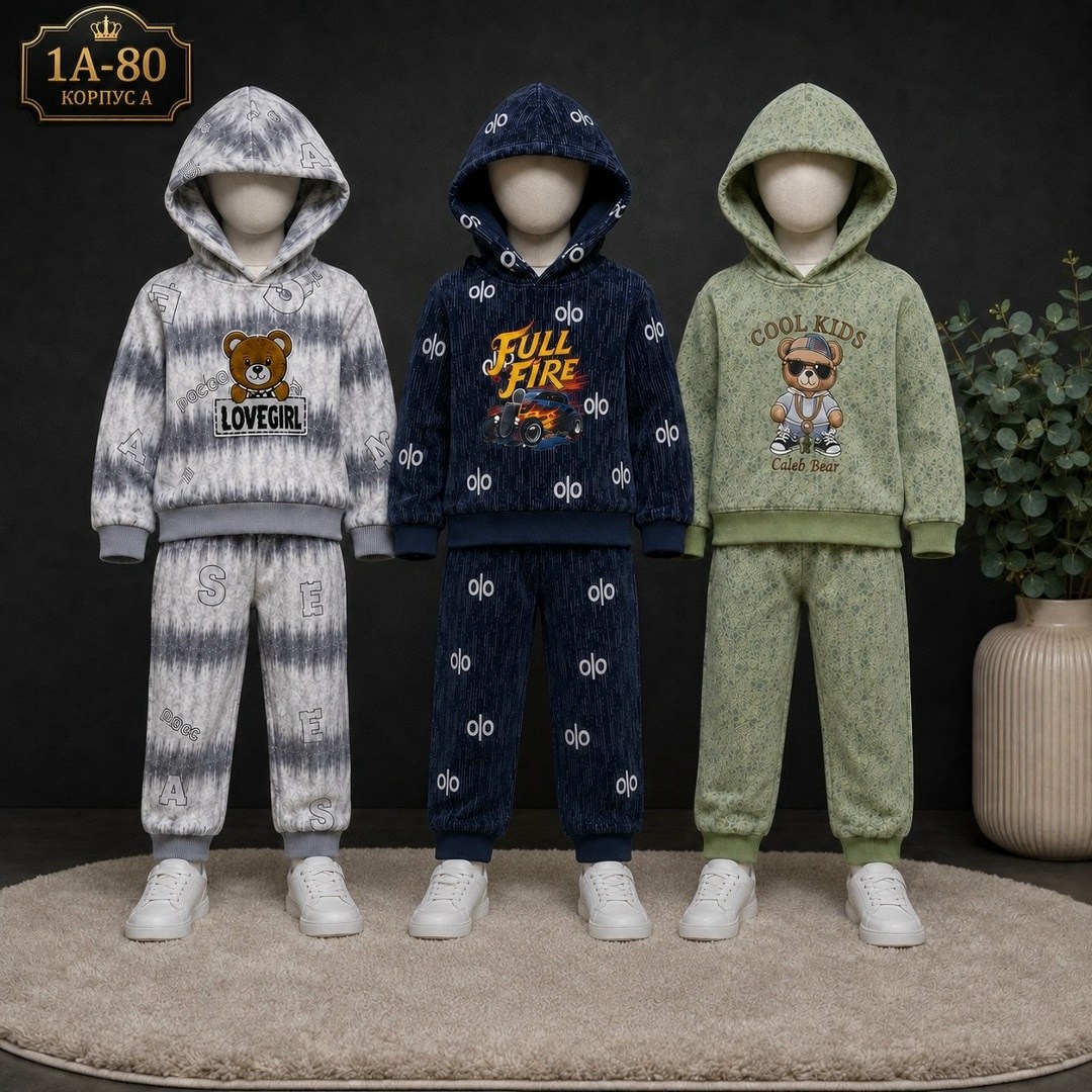 комплект костюм,костюм детский,одежда для мальчика,комплекты для мальчика,велюровый костюм для малышей