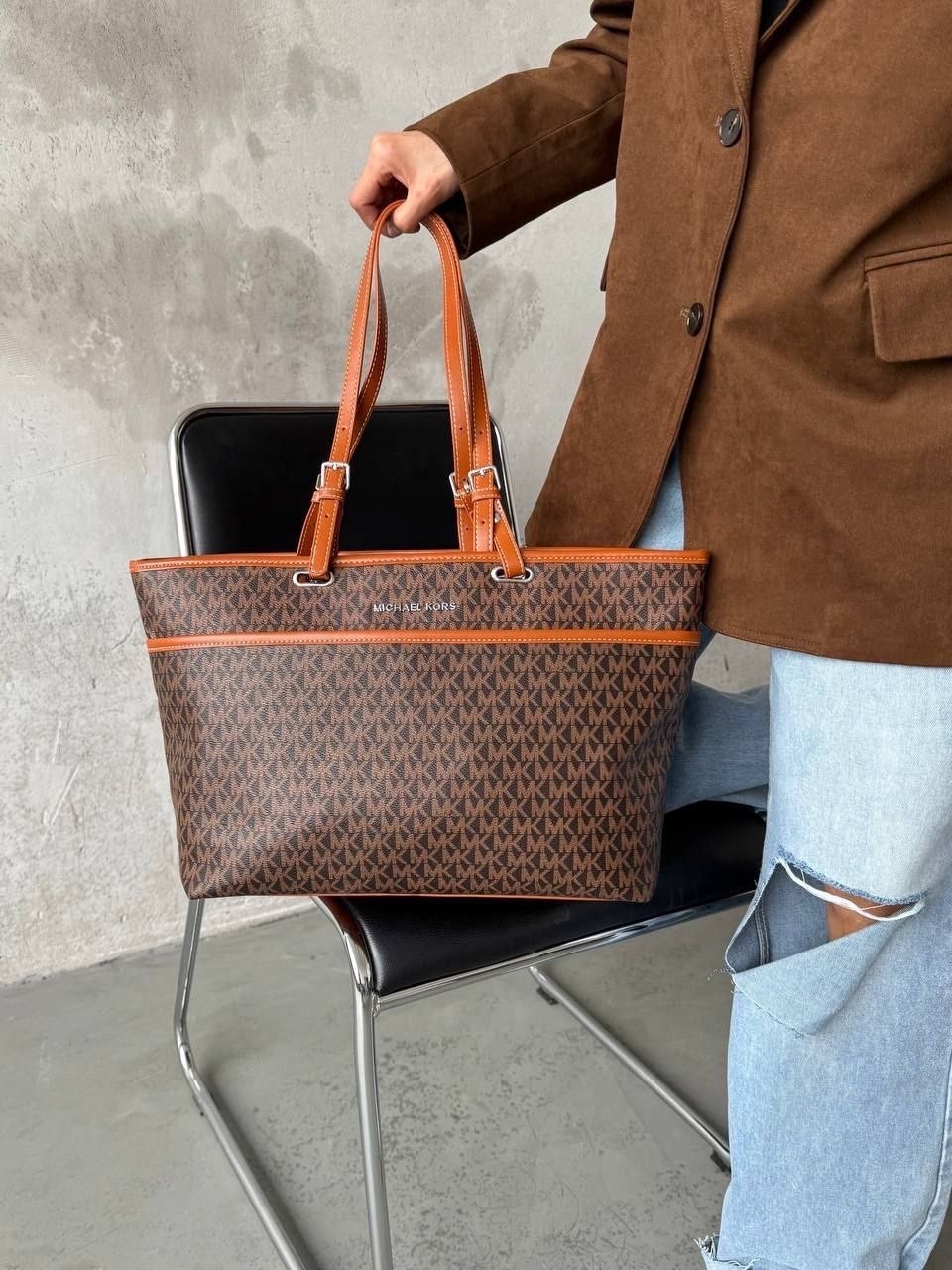 сумка шоппер michael kors,женская сумка michael kors,большая сумка шоппер,стильная сумка шоппер,michael kors сумка на плечо шоппер