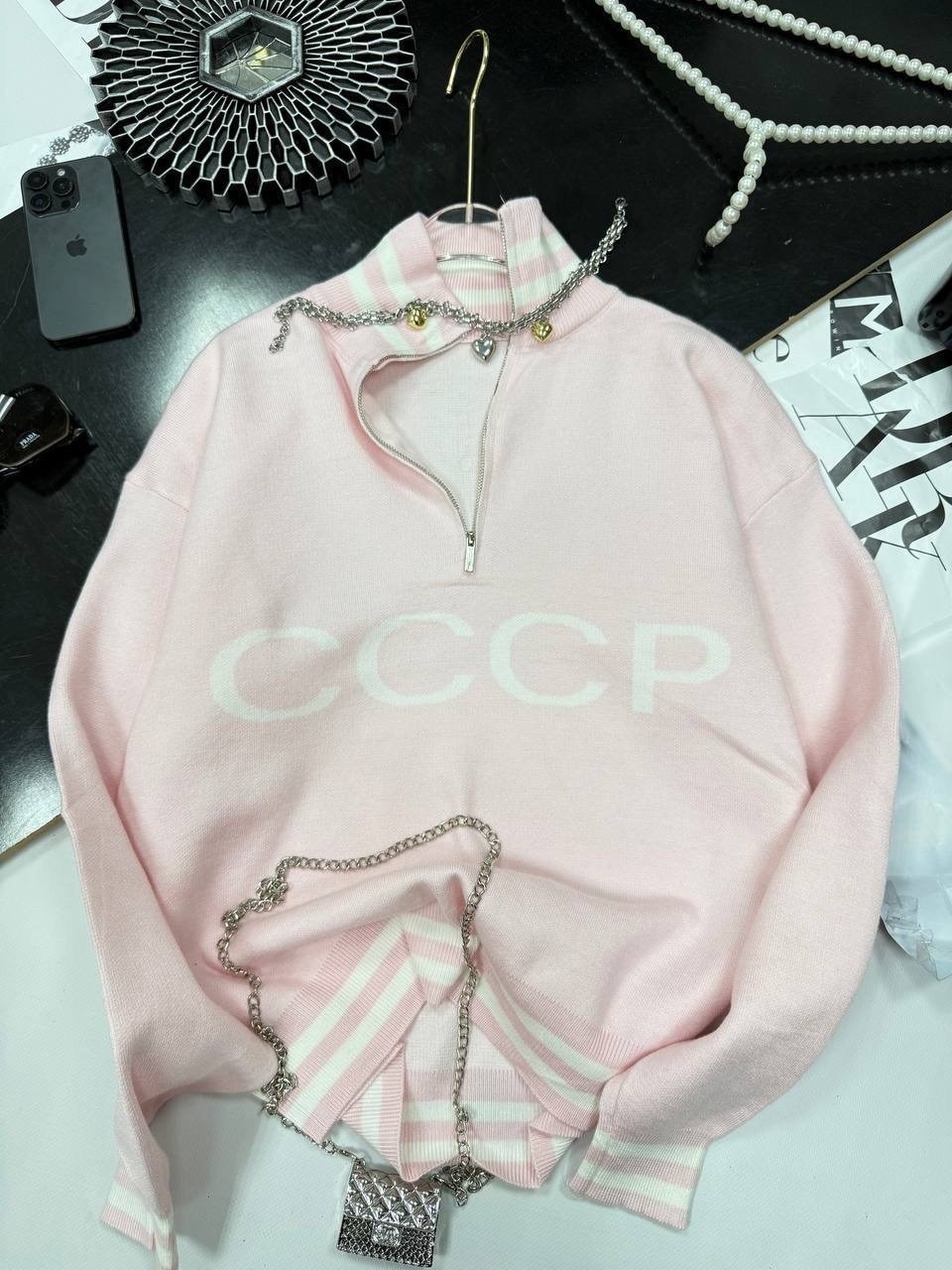 свитер ссср,кофта ссср,свитшот ссср,свитшот на замке,свитер с надписью "ссср"