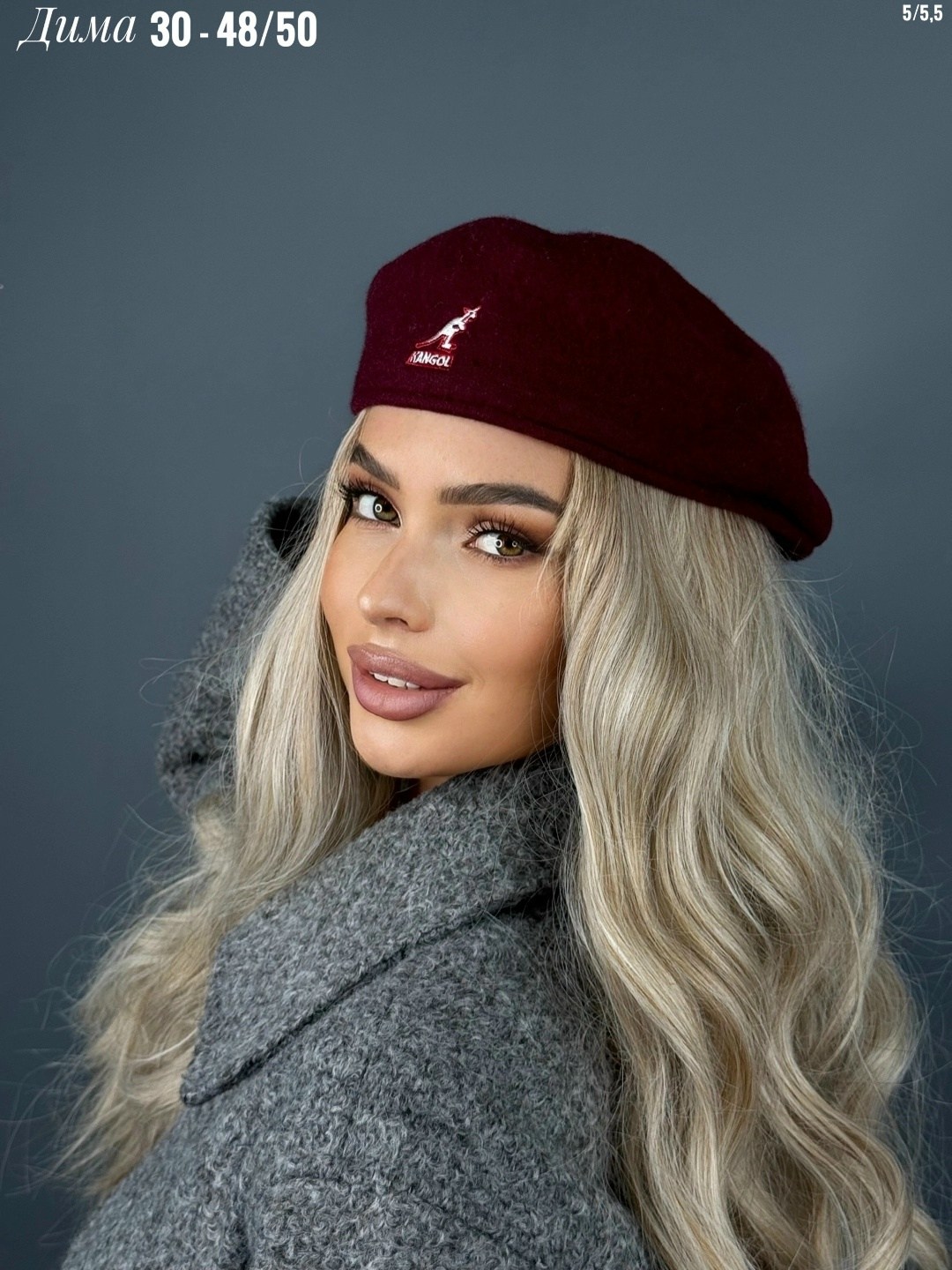 берет утепленный,женская кепка,берет,берет теплый кангол a&t fashion,берет кепка