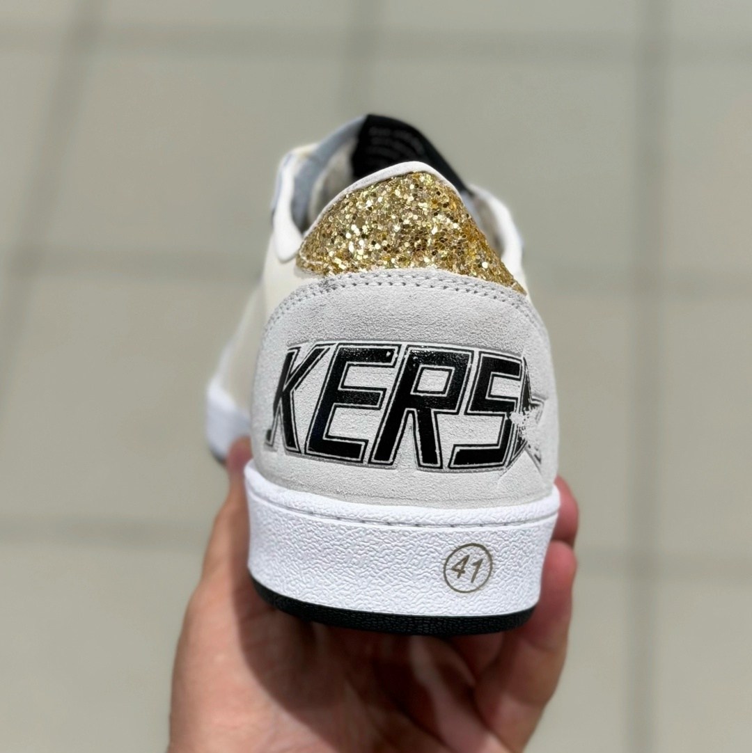 golden goose кеды ball star с блестками белый,golden goose кроссовки,,кеды golden goose,голден гус кроссовки