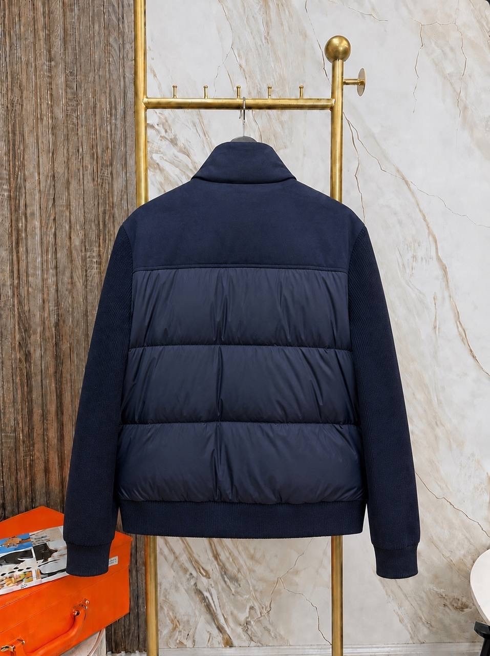 стеганая куртка,пуховик стеганый,куртка,комбинированная куртка,moncler кардиган