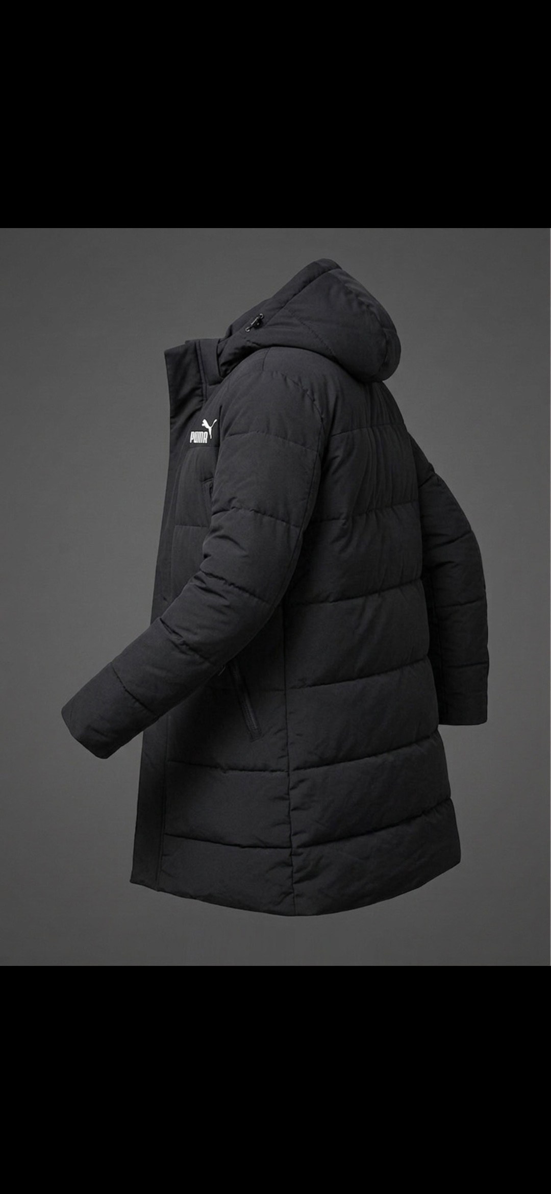 мужской пуховик puma,пуховик puma,куртка puma long oversized down coat,puma protective down jacket пуховик,зимняя куртка puma