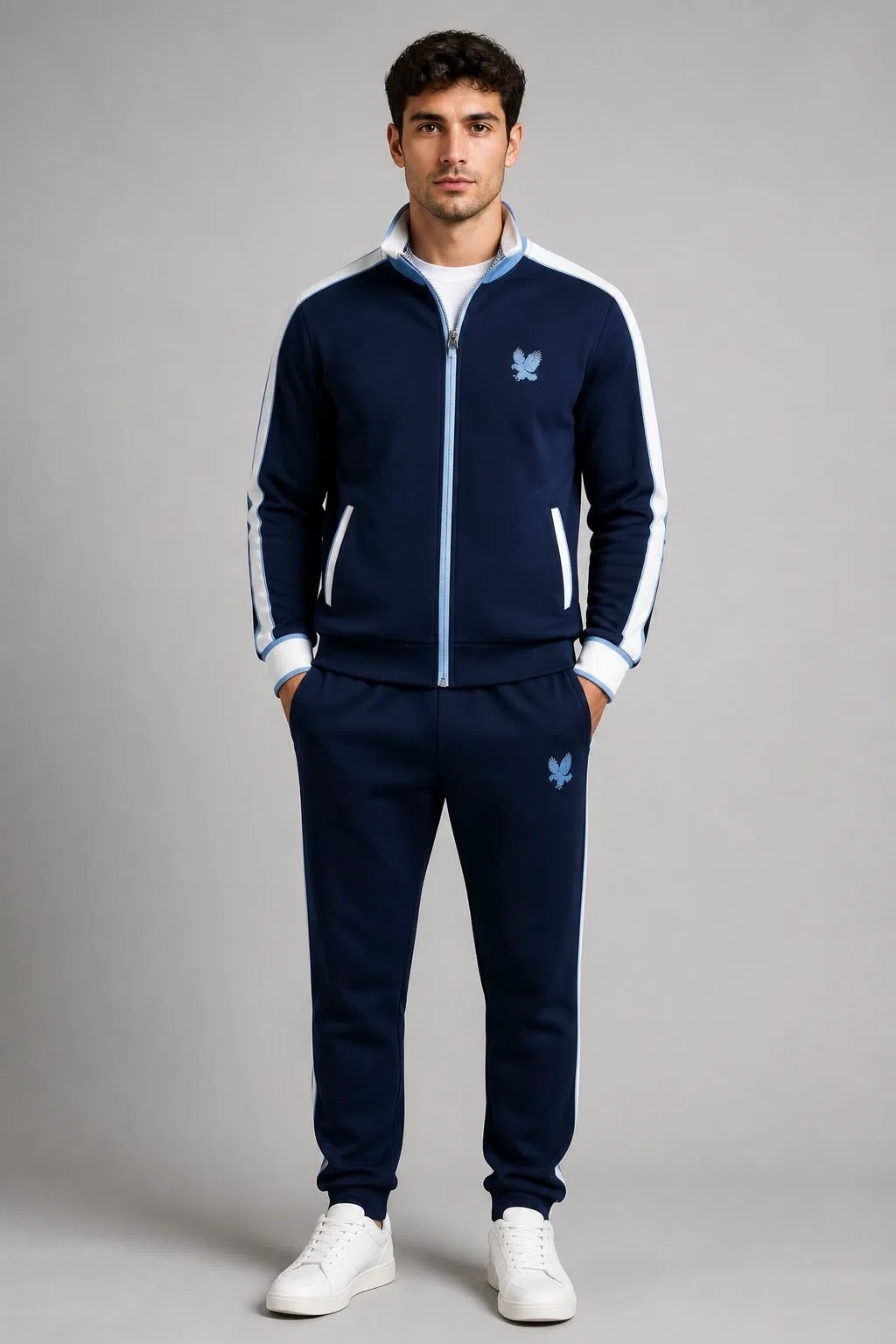 спортивный костюм stefano ricci,спортивный костюм stefano ricci синий,stefano ricci кофта,костюм stefano ricci,спортивный костюм из смеси шерсти и шелка stefano ricci синий
