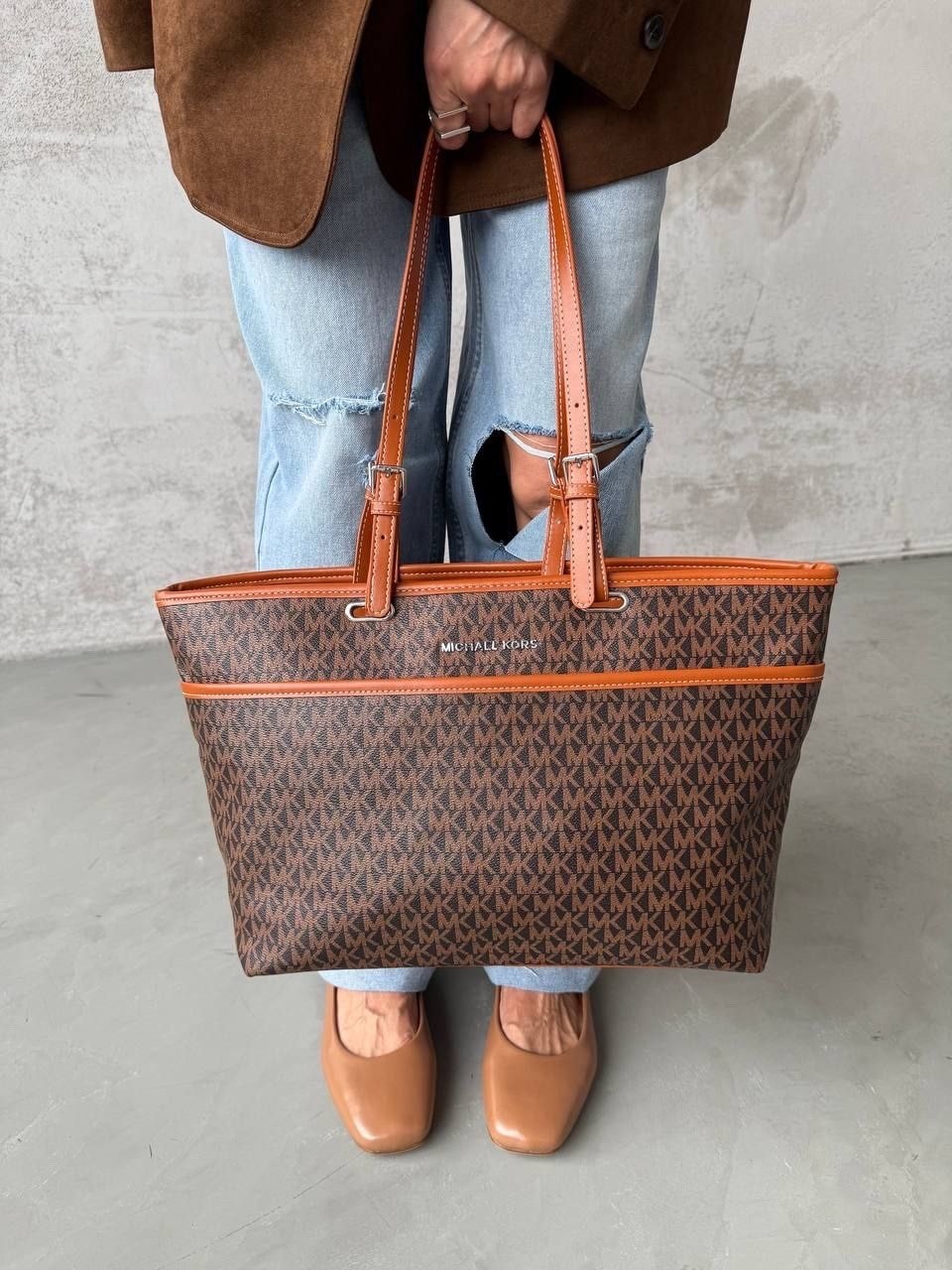 сумка шоппер michael kors,женская сумка michael kors,большая сумка шоппер,стильная сумка шоппер,michael kors сумка на плечо шоппер