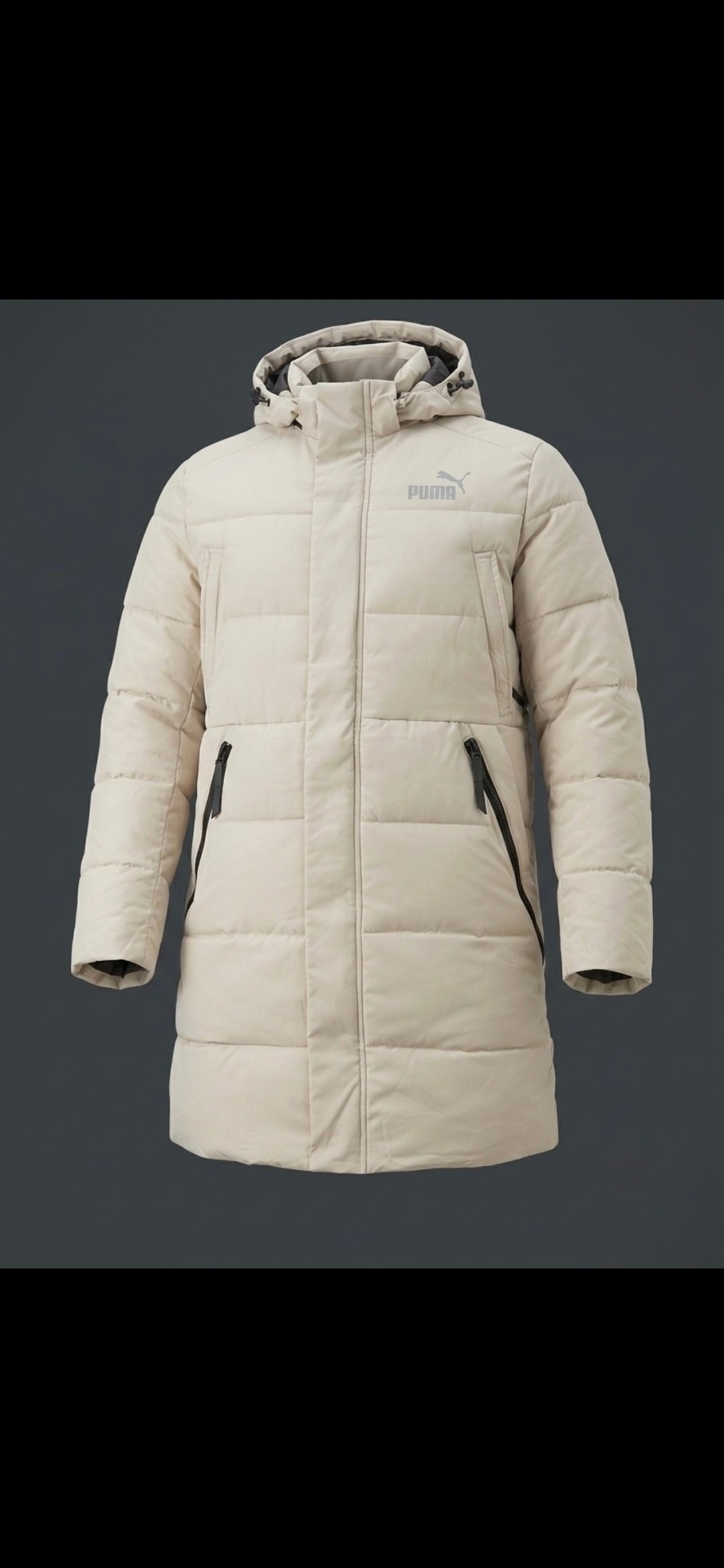 мужской пуховик puma,пуховик puma,куртка puma long oversized down coat,puma protective down jacket пуховик,зимняя куртка puma