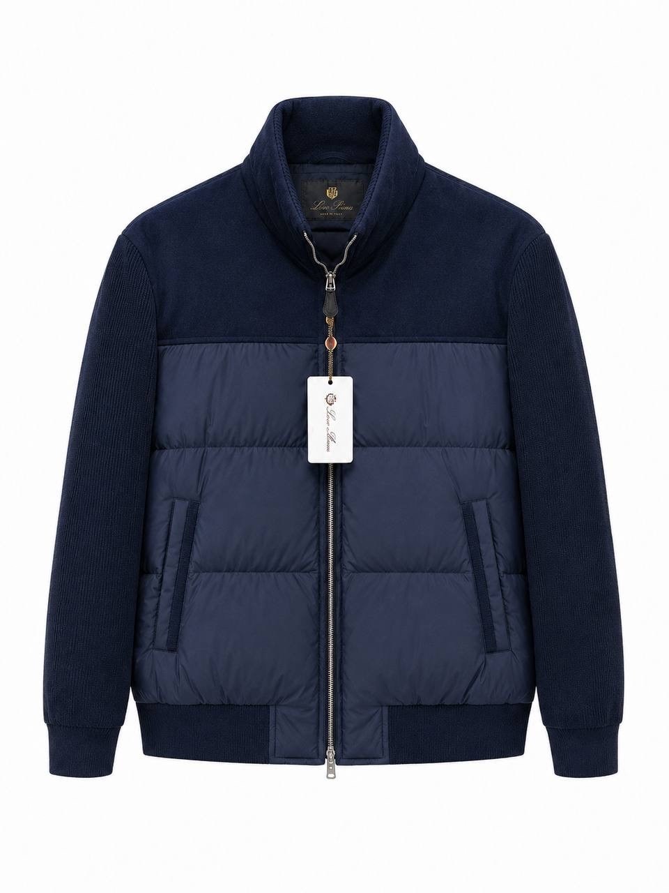 стеганая куртка,пуховик стеганый,куртка,комбинированная куртка,moncler кардиган