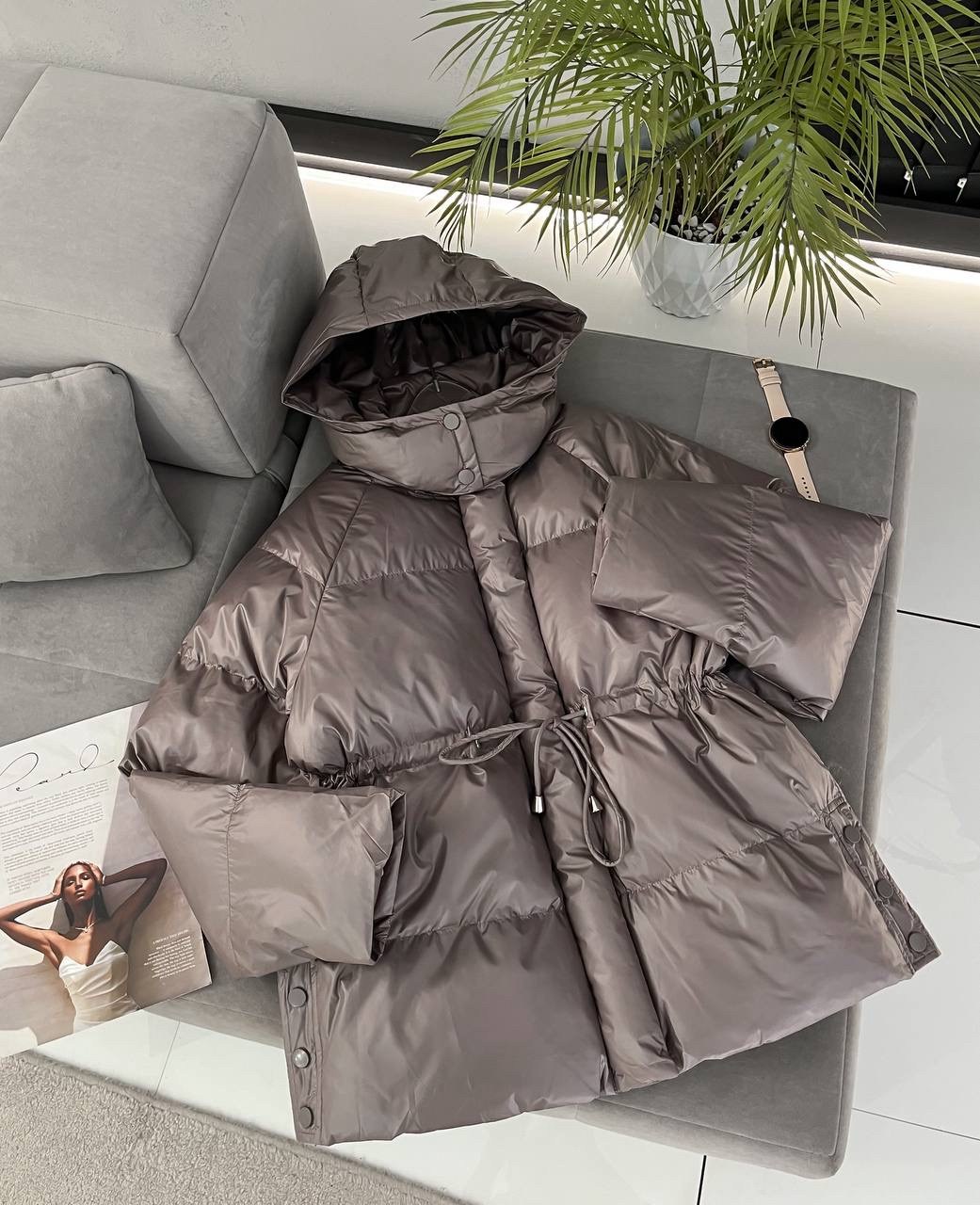пуховик женский,белый пуховик,теплый женский пуховик,пуховик max mara,женский пуховик с капюшоном