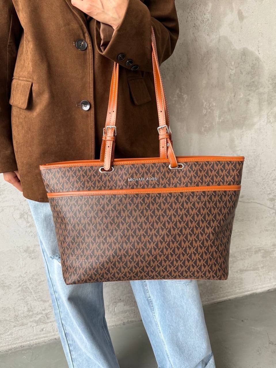 сумка шоппер michael kors,женская сумка michael kors,большая сумка шоппер,стильная сумка шоппер,michael kors сумка на плечо шоппер