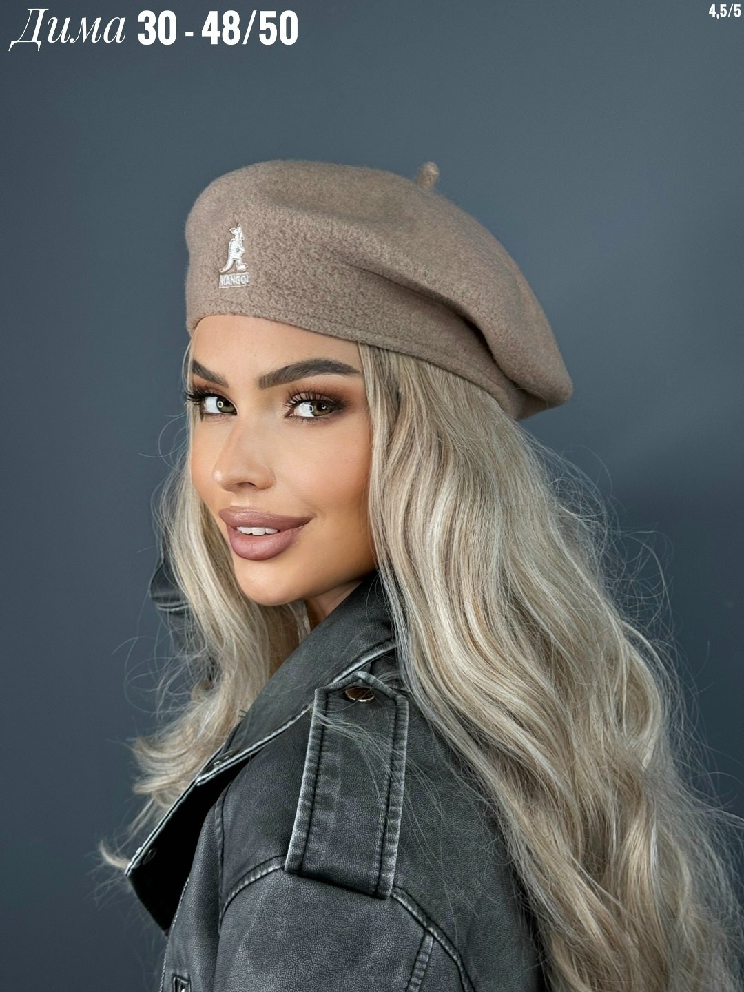 берет кепка теплый кангол a&t fashion,шапка для женщин,берет теплый кангол a&t fashion,берет,женская шапка