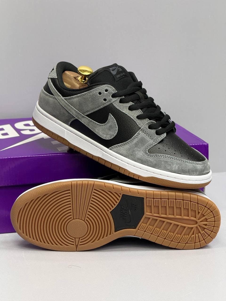 nike sb dunk low dark grey black gum,кроссовки nike sb dunk low,кроссовки,nike sb dunk low серые,dunk low nike