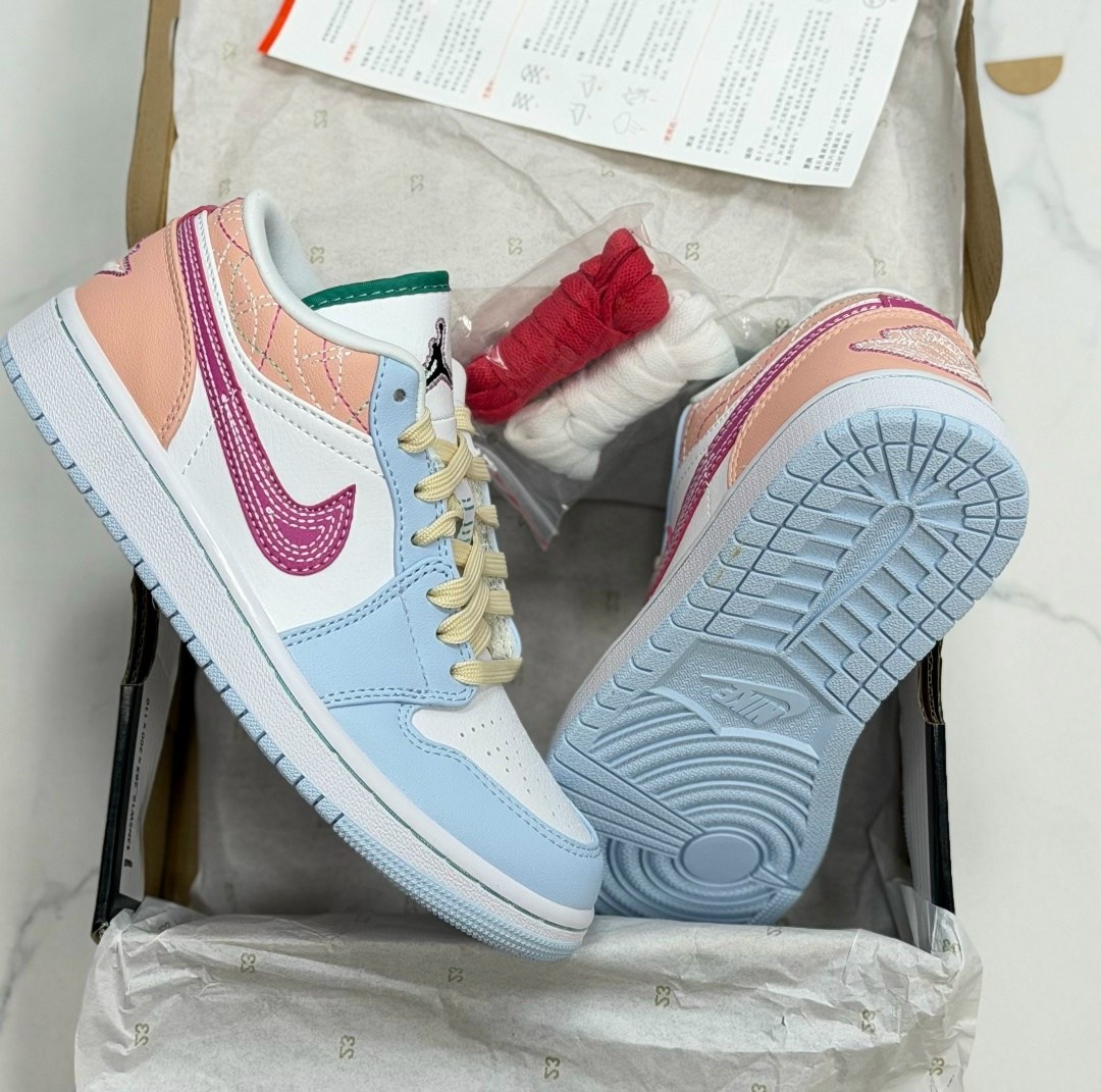 air jordan 1 low se easter pastel,nike air jordan 1 low,nike air jordan 1 low se,кроссовки,air jordan 1 low