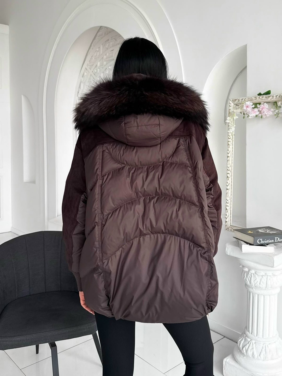 бомбическая куртка max mara с натуральным мехом,куртка на меху,куртка с мехом натуральным,куртка max mara с натуральным мехом,пуховик женский