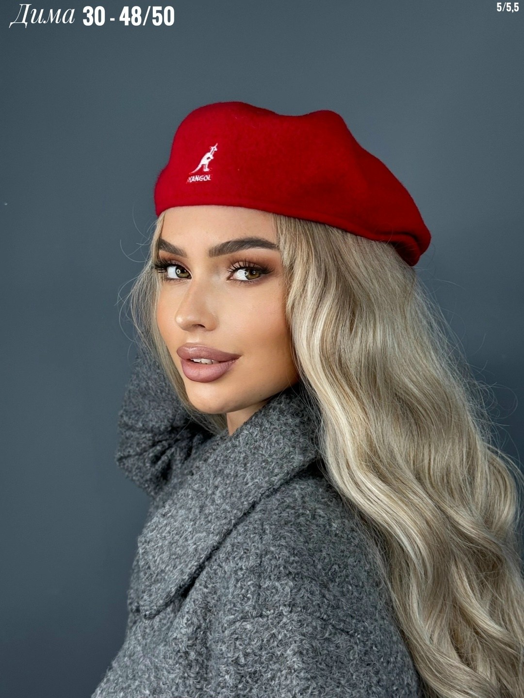берет утепленный,женская кепка,берет,берет теплый кангол a&t fashion,берет кепка