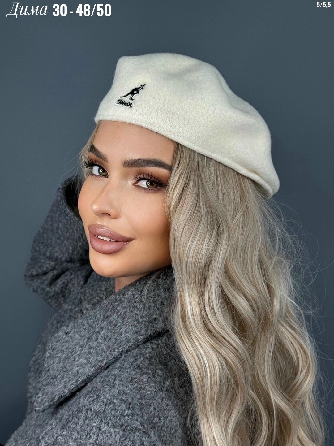 берет утепленный,женская кепка,берет,берет теплый кангол a&t fashion,берет кепка
