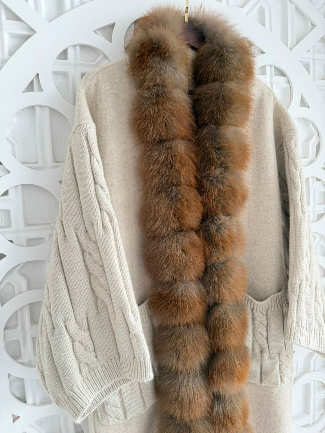 кардиган с мехом финского песца yana kraft brand,кардиган с мехом песца,кардиган с мехом финского песца,кардиган с мехом,кардиган с песцом
