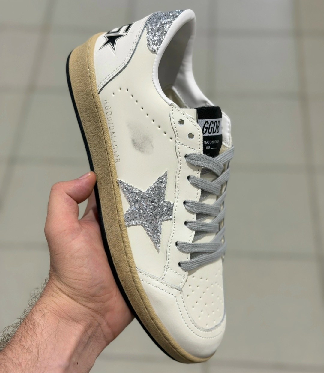 golden goose кеды ball star с блестками белый,golden goose кроссовки,,кеды golden goose,голден гус кроссовки