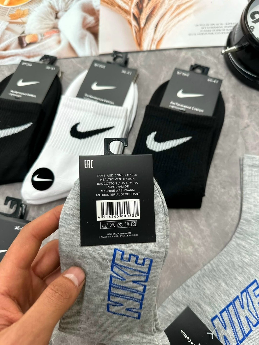 мужские носки nike 41-47 набор 10 пар,носки мужские,комплект носки мужские,носки комплект,носки спортивные