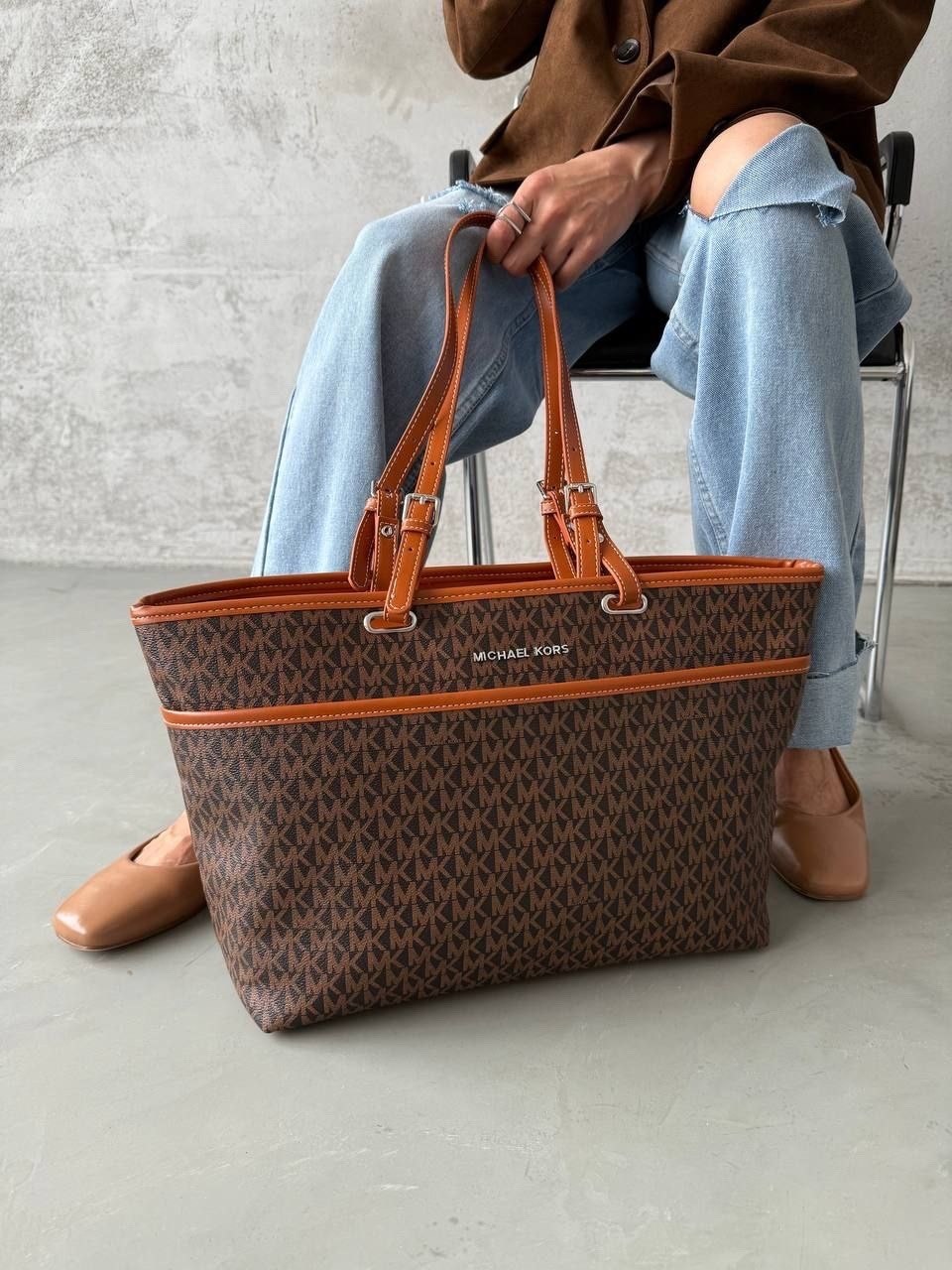 сумка шоппер michael kors,женская сумка michael kors,большая сумка шоппер,стильная сумка шоппер,michael kors сумка на плечо шоппер