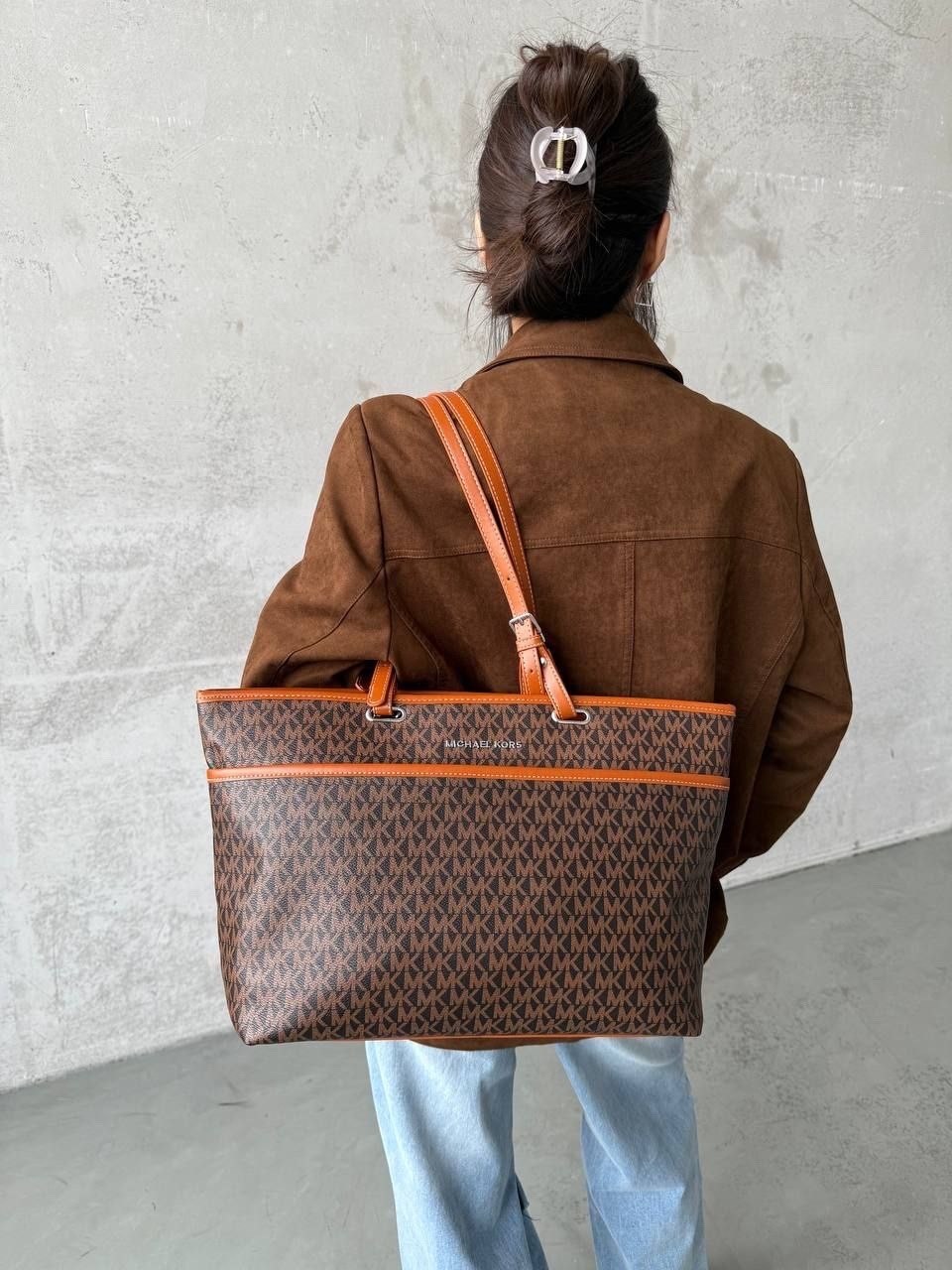 сумка шоппер michael kors,женская сумка michael kors,большая сумка шоппер,стильная сумка шоппер,michael kors сумка на плечо шоппер