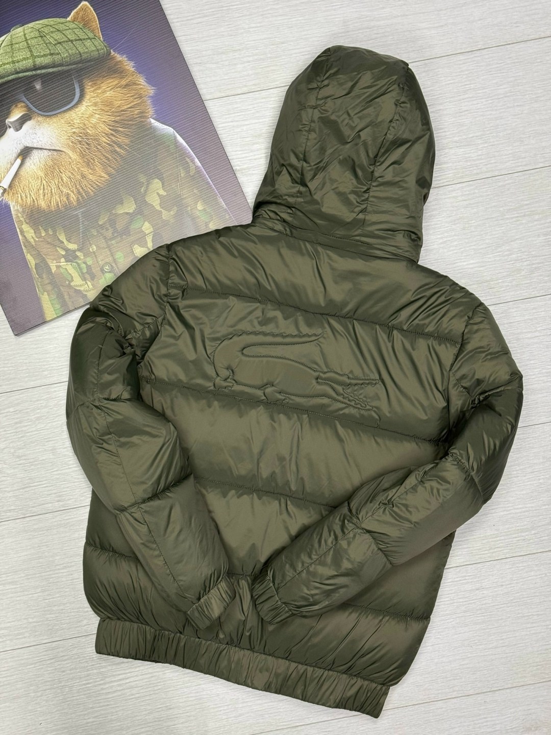 куртка зимняя lacoste,куртка lacoste,пуховик lacoste,пуховик мужской lacoste,куртка мужская хаки