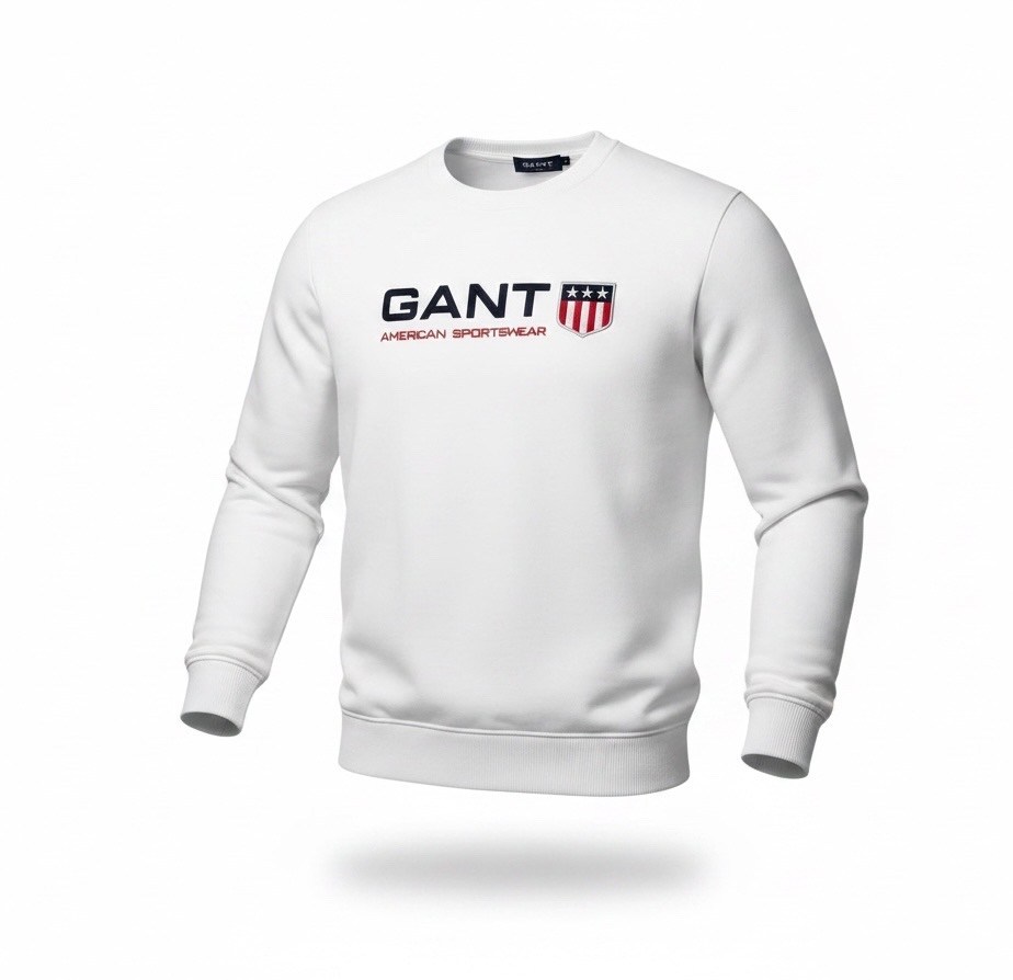 свитшот gant,толстовка gant,мужские толстовки gant,зеленый свитшот,оригинальный свитшот