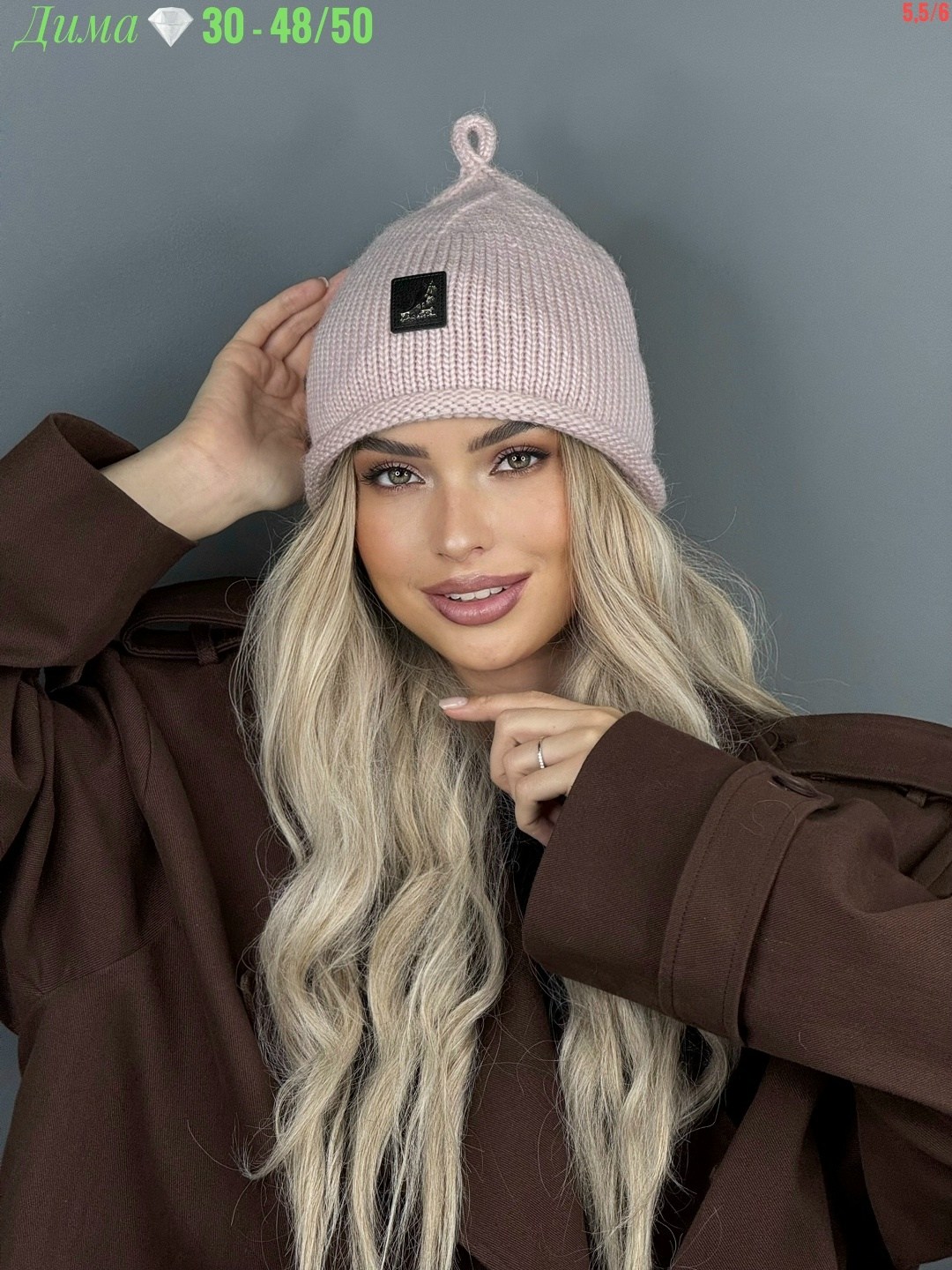 шапка зимняя женская с крючком kangol 2025-2026,шапка kangol осень-зима 2025 для женщин размер единый серый,шапка kangol осень-зима 2025 для женщин цвет серый размер 53-60,шапка kangol,шапка kangol ос