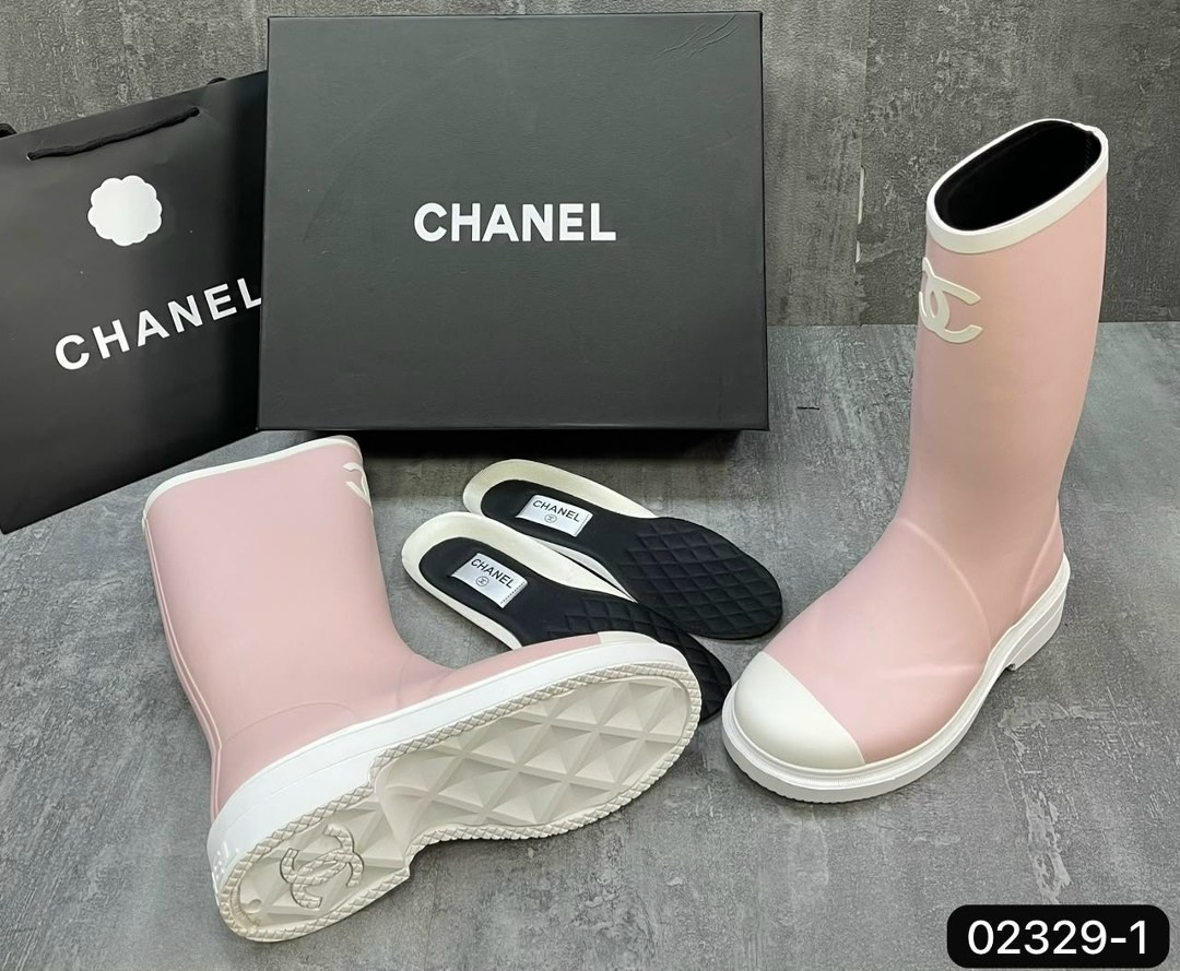 резиновые сапоги chanel,сапоги chanel,резиновые сапоги шанель,сапоги шанель,сапоги chanel для города осенью
