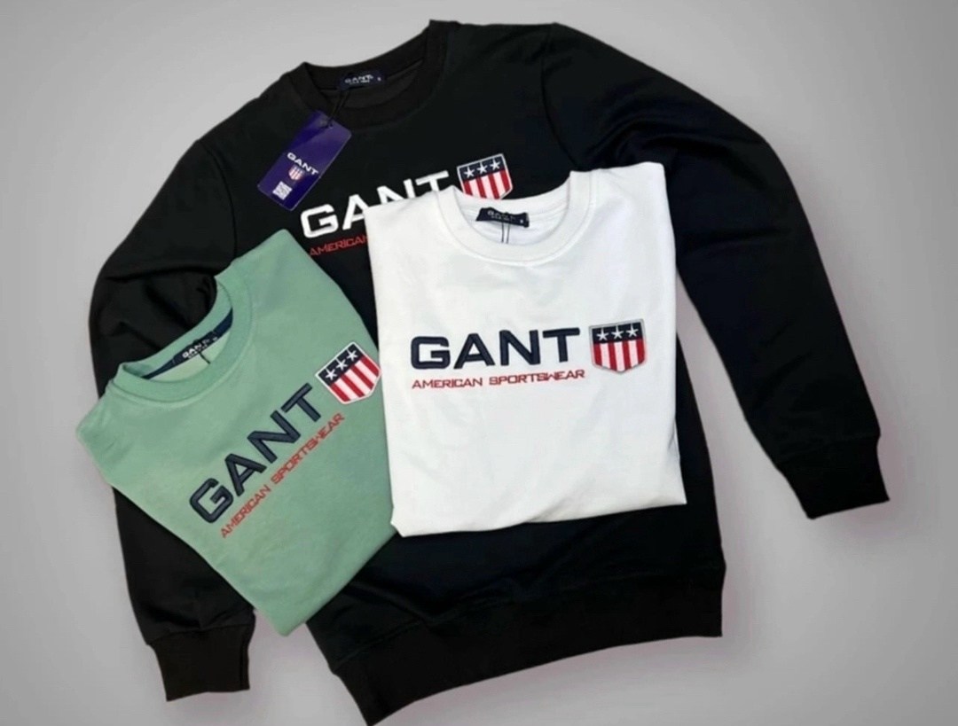 свитшот gant,толстовка gant,мужские толстовки gant,зеленый свитшот,оригинальный свитшот