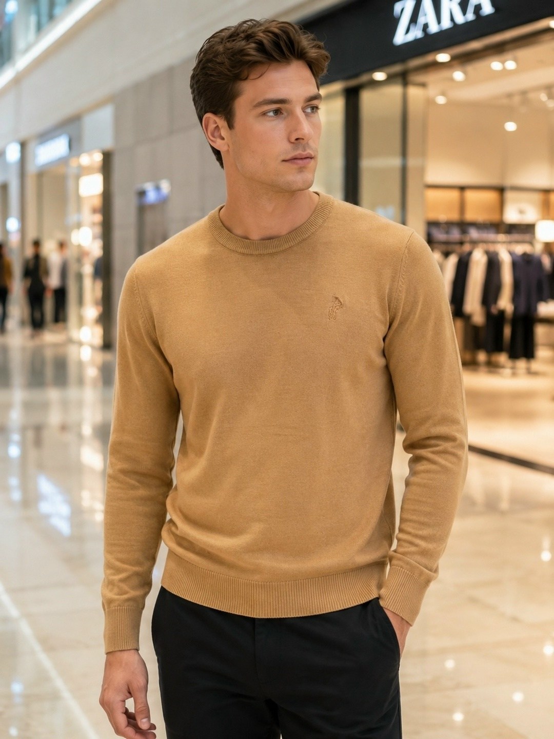 джемпер polo ralph lauren,свитер polo ralph lauren,ralph lauren sweater,мужская черная кофта джемпер polo ralph lauren,мужской джемпер