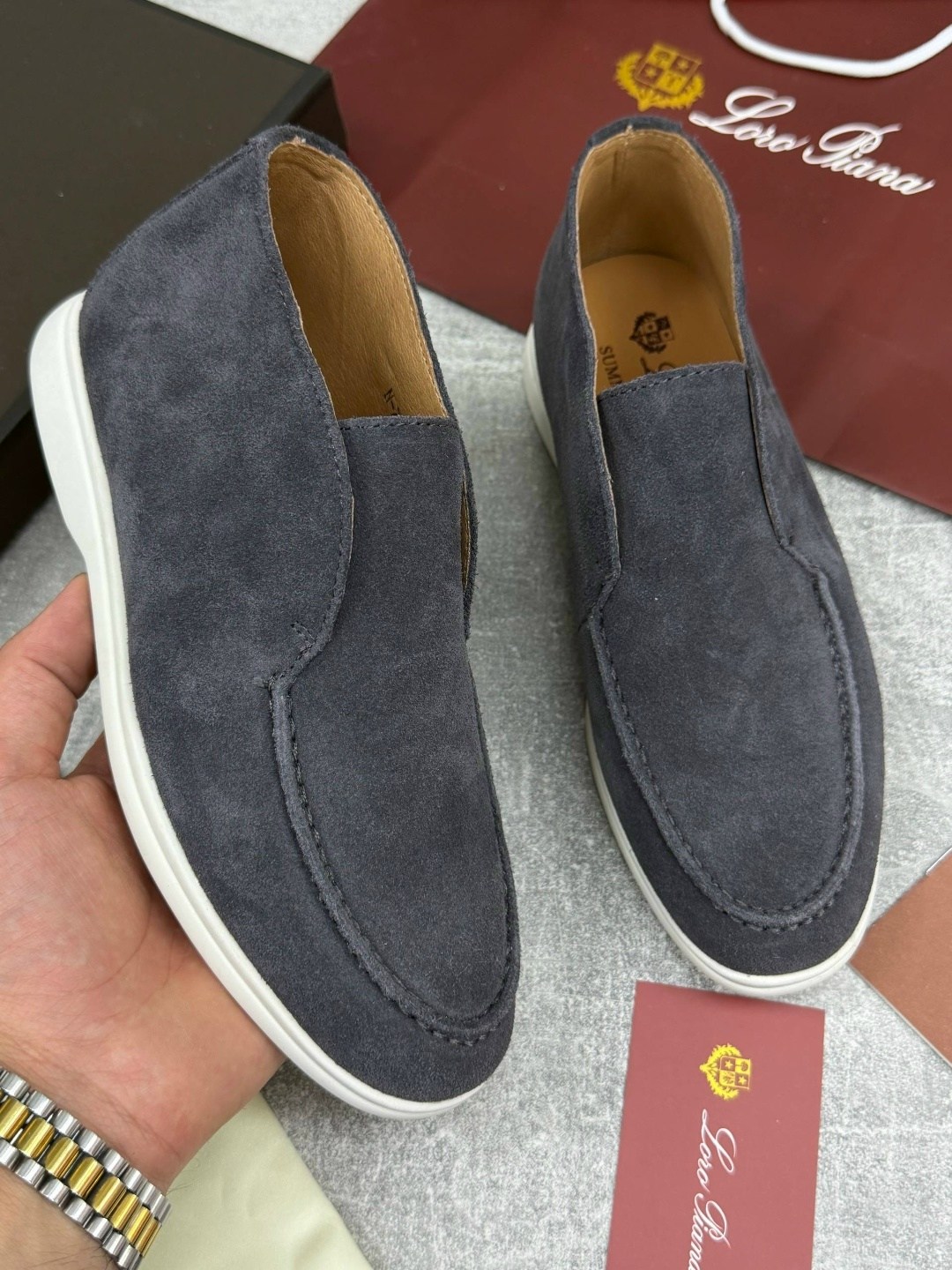 лоферы из натуральной замши loro piana,лоферы мужские loro piana,лоферы loro piana,,мужские замшевые лоферы
