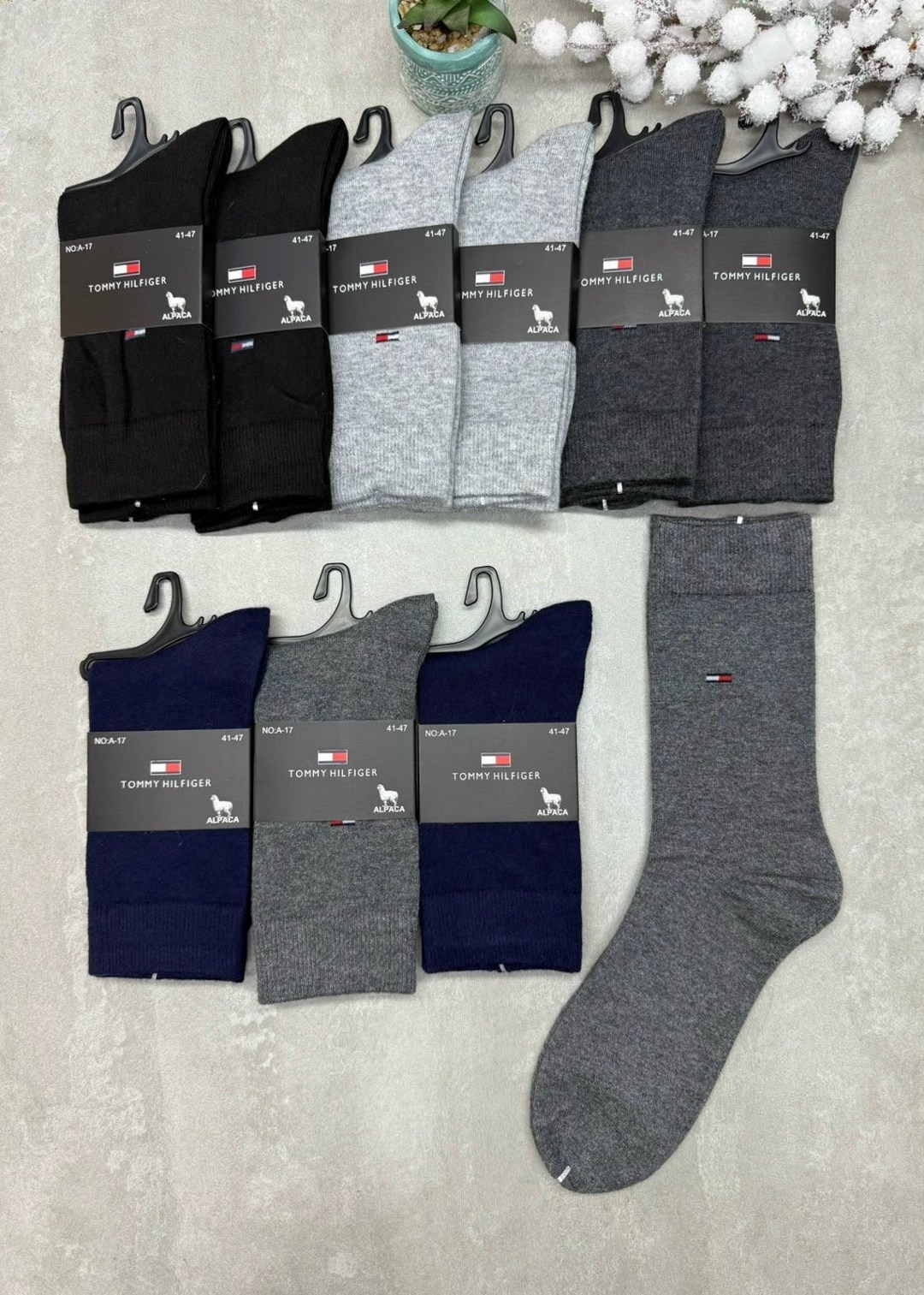 носки мужские,носки tommy hilfiger,комплект носков tommy hilfiger,носки комплект,мужской набор носков