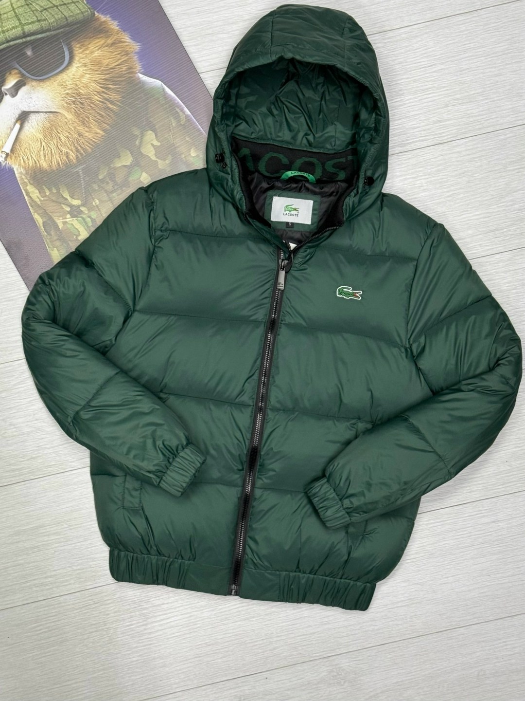 куртка зимняя lacoste,куртка lacoste,пуховик lacoste,пуховик мужской lacoste,куртка мужская хаки