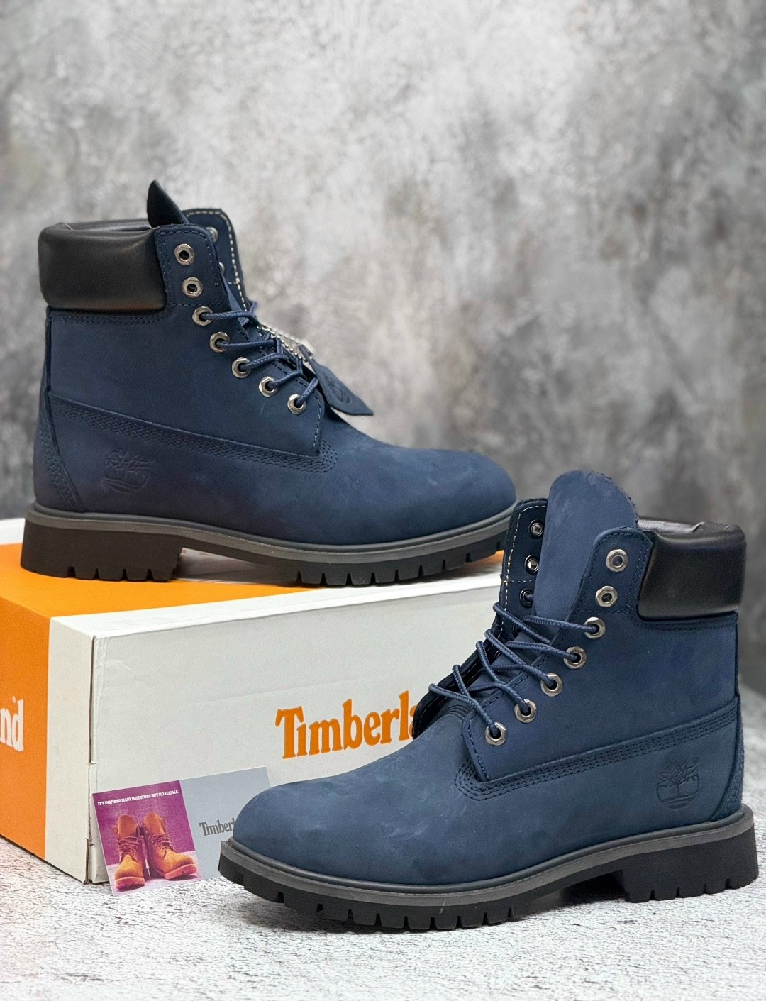 мужские ботинки timberland,timberland 6 inch premium,timberland 6 inch premium boot,timberland 6 inch синие,ботинки timberland